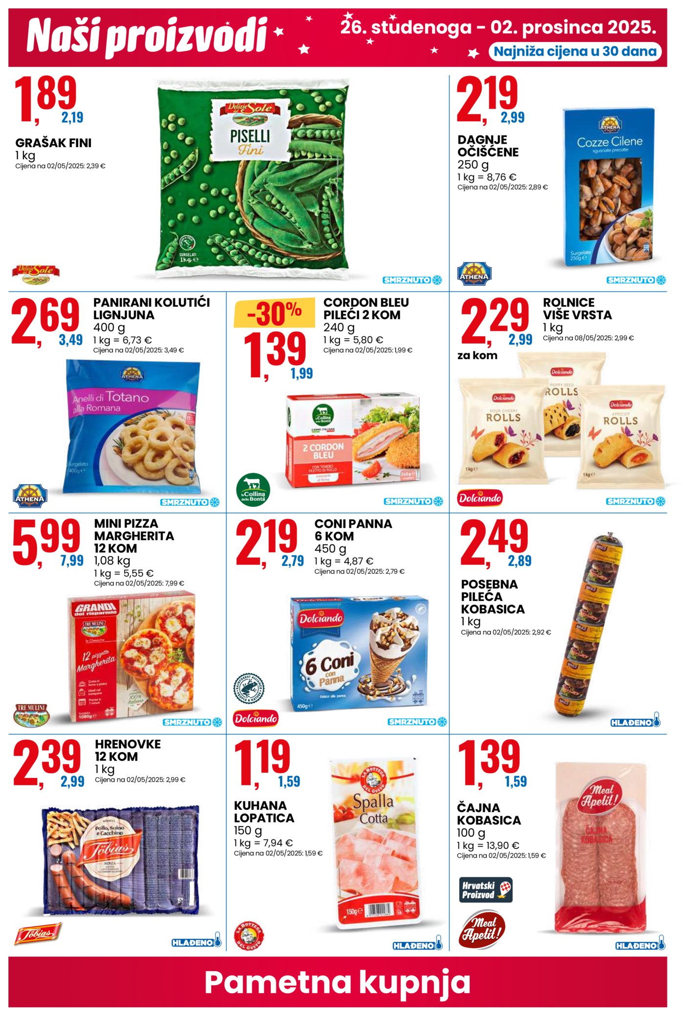 Eurospin katalog akcija 26.11 - 2.12.2025. 