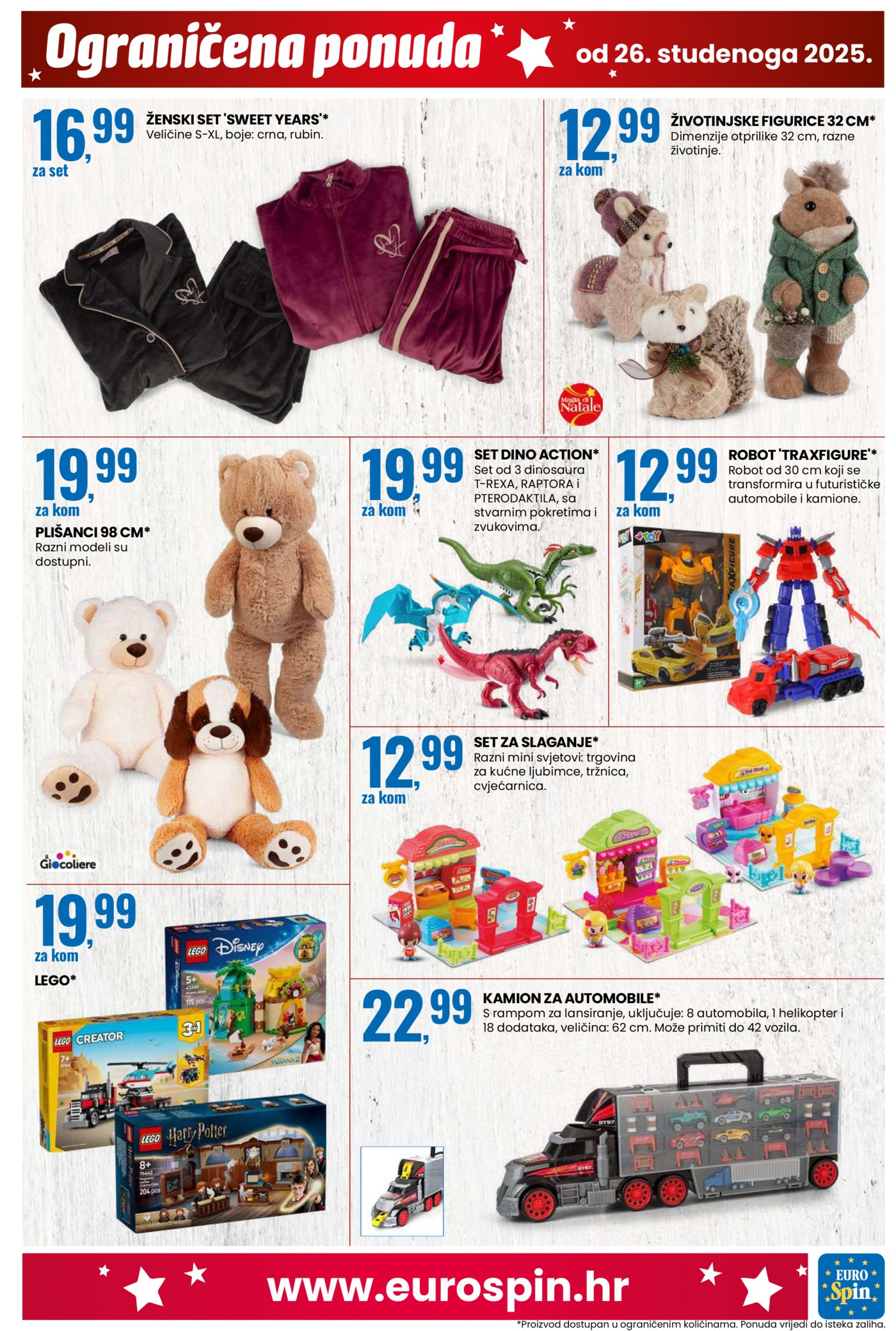 Eurospin katalog akcija 26.11 - 2.12.2025. 