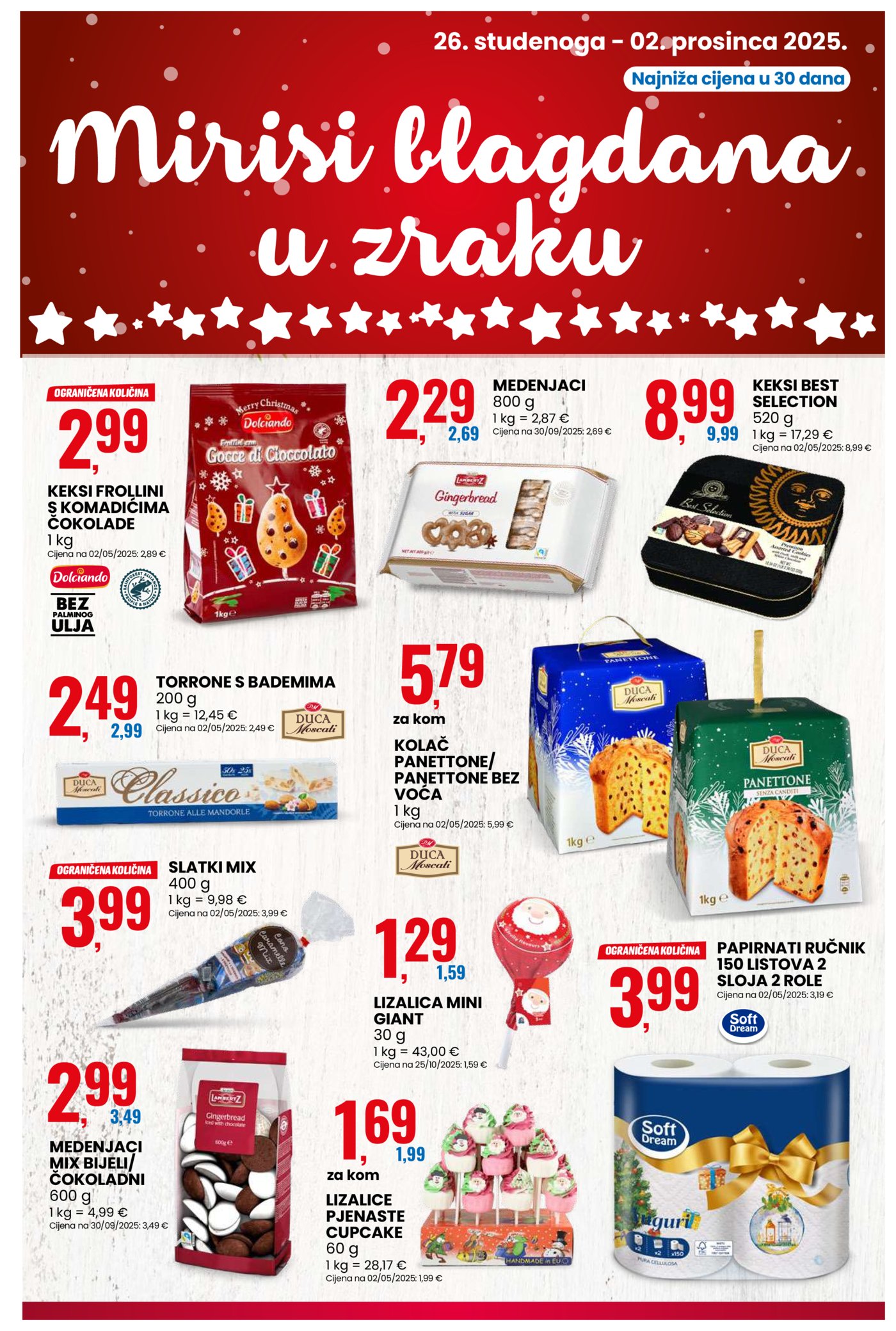 Eurospin katalog akcija 26.11 - 2.12.2025. 