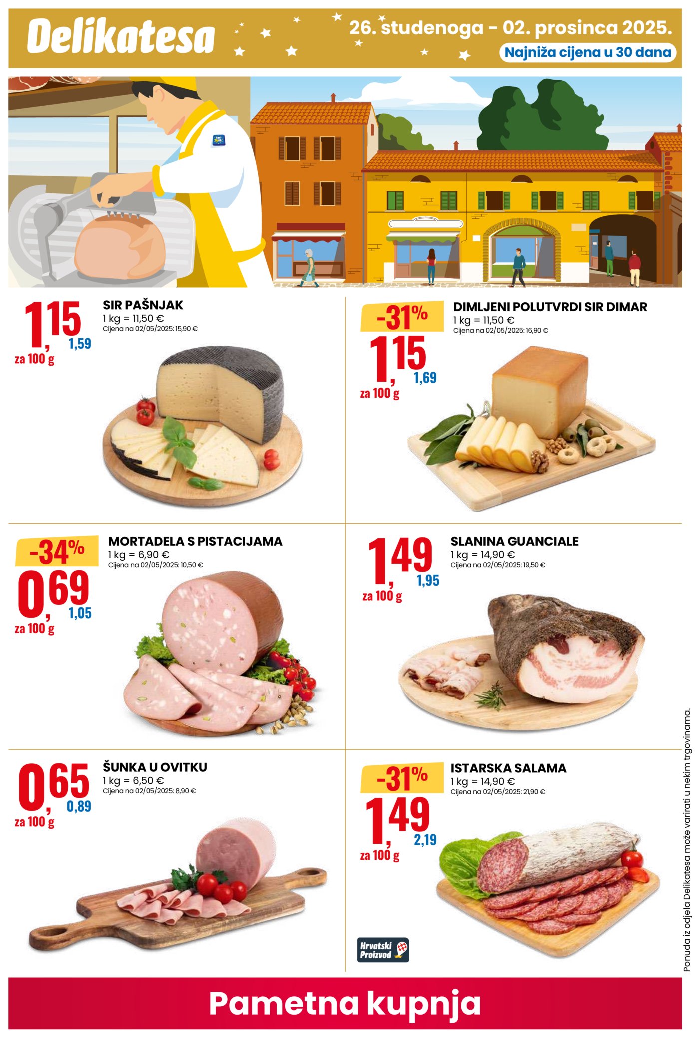 Eurospin katalog akcija 26.11 - 2.12.2025. 