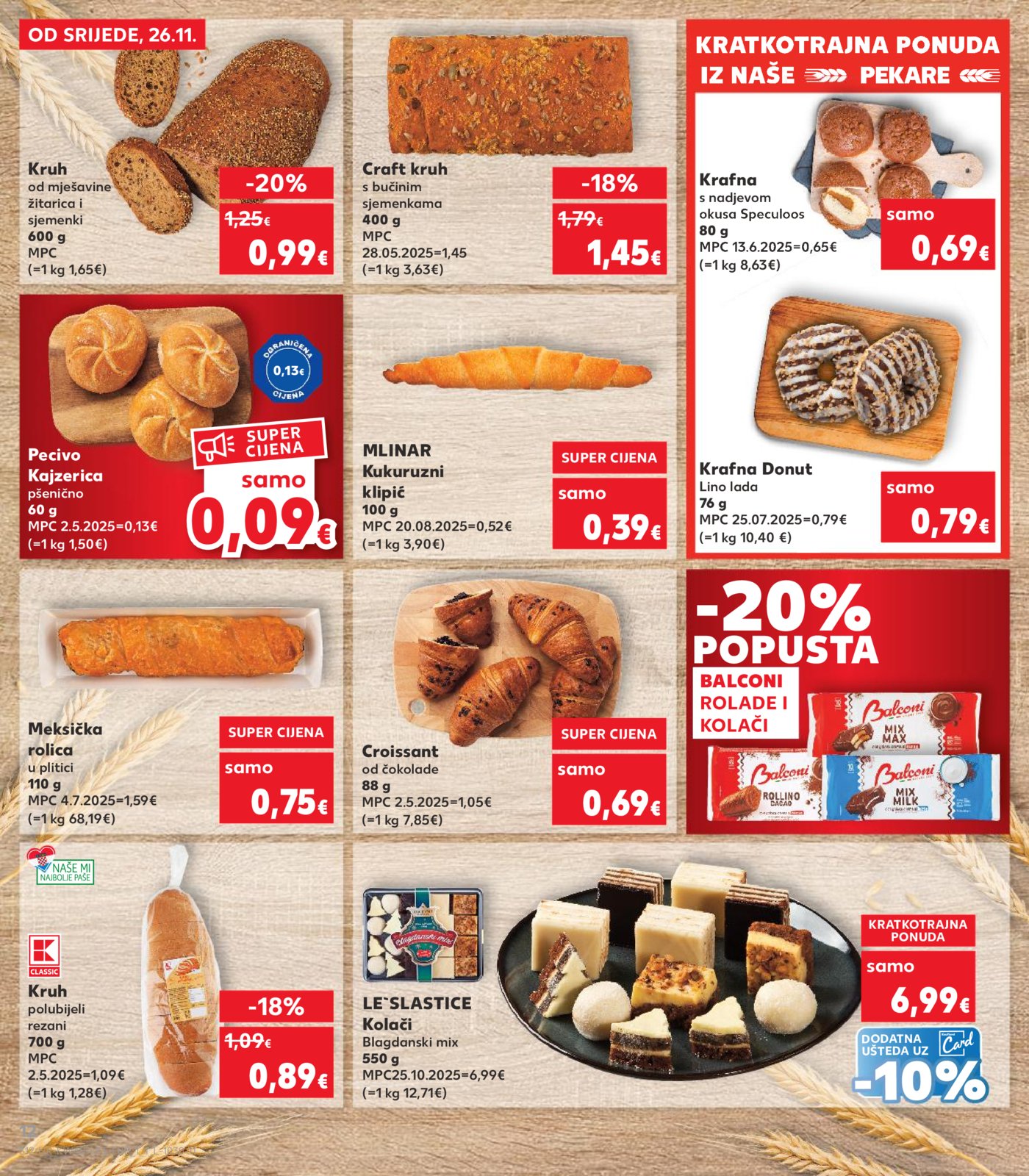 Kaufland katalog Akcija 26.11. - 02.12.2025.