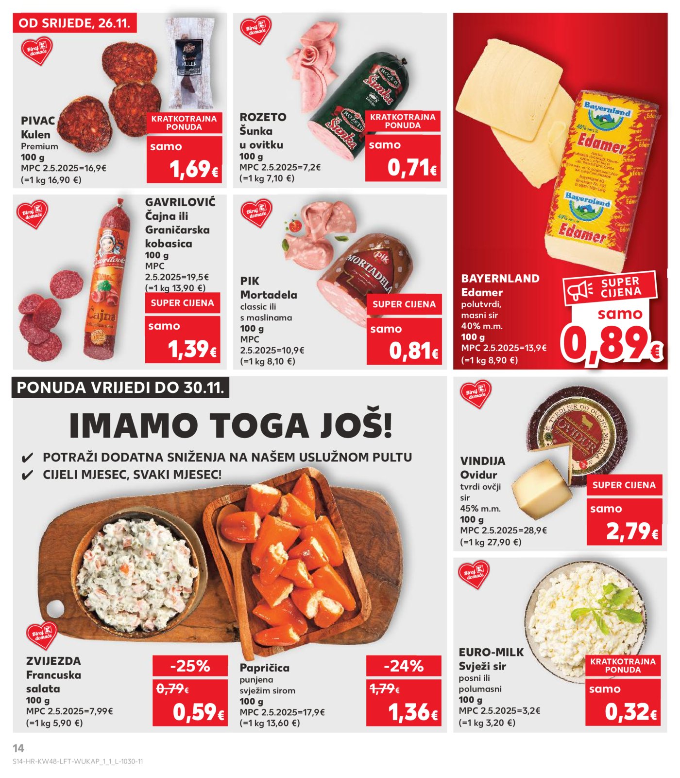 Kaufland katalog Akcija 26.11. - 02.12.2025.