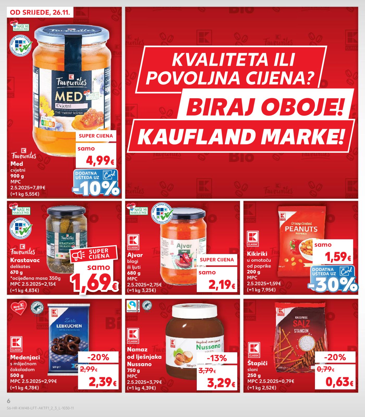 Kaufland katalog Akcija 26.11. - 02.12.2025.