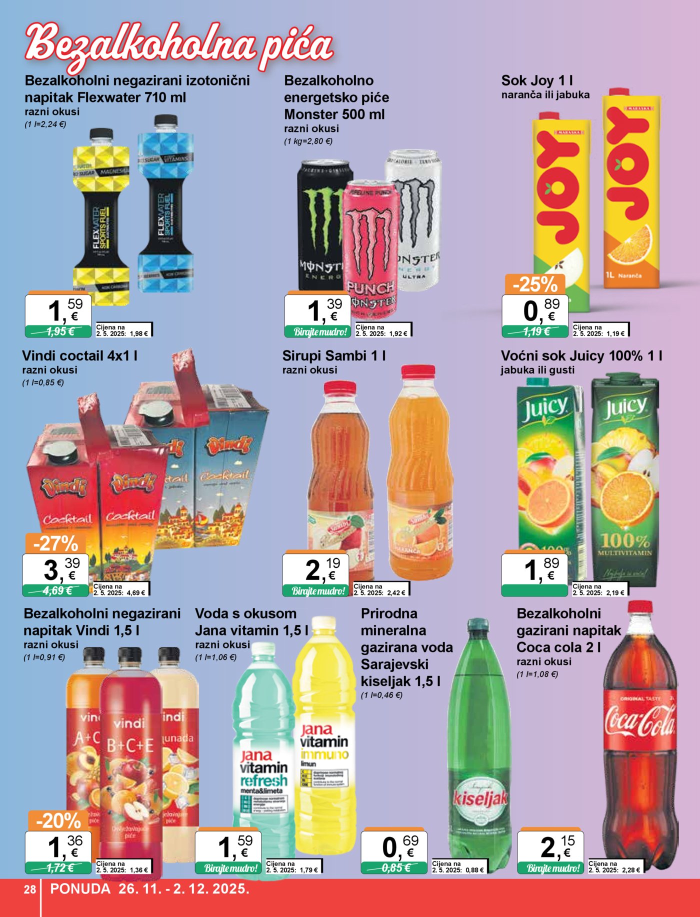 KTC KATALOG Široka potrošnja 26.11.-2.12.2025.
