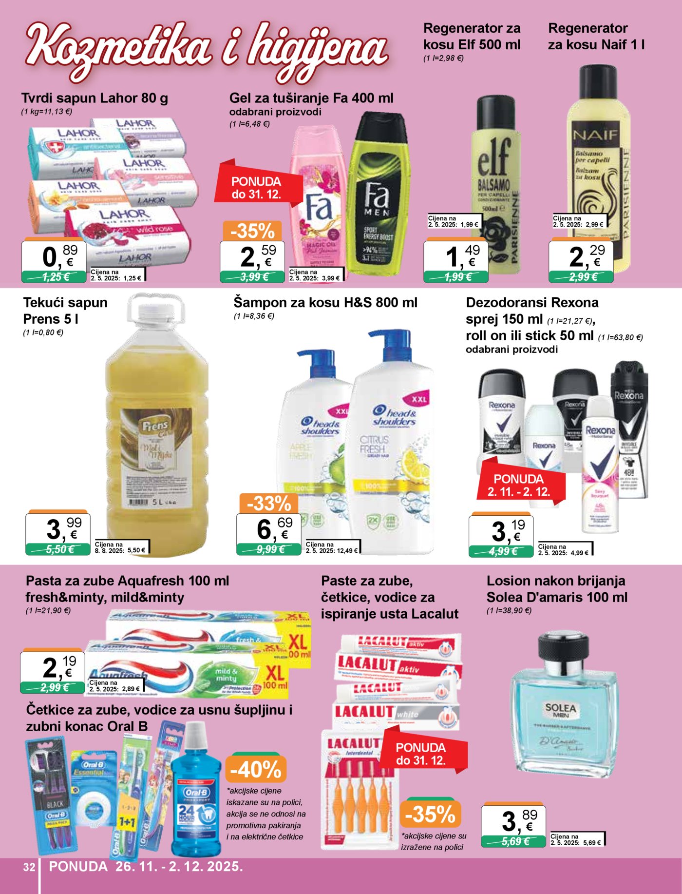 KTC KATALOG Široka potrošnja 26.11.-2.12.2025.