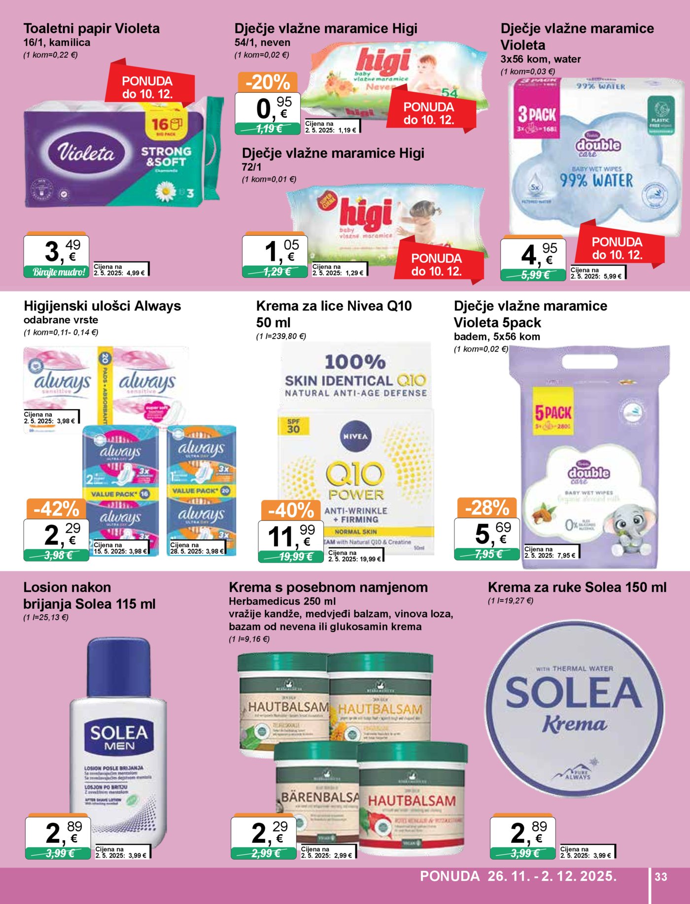 KTC KATALOG Široka potrošnja 26.11.-2.12.2025.