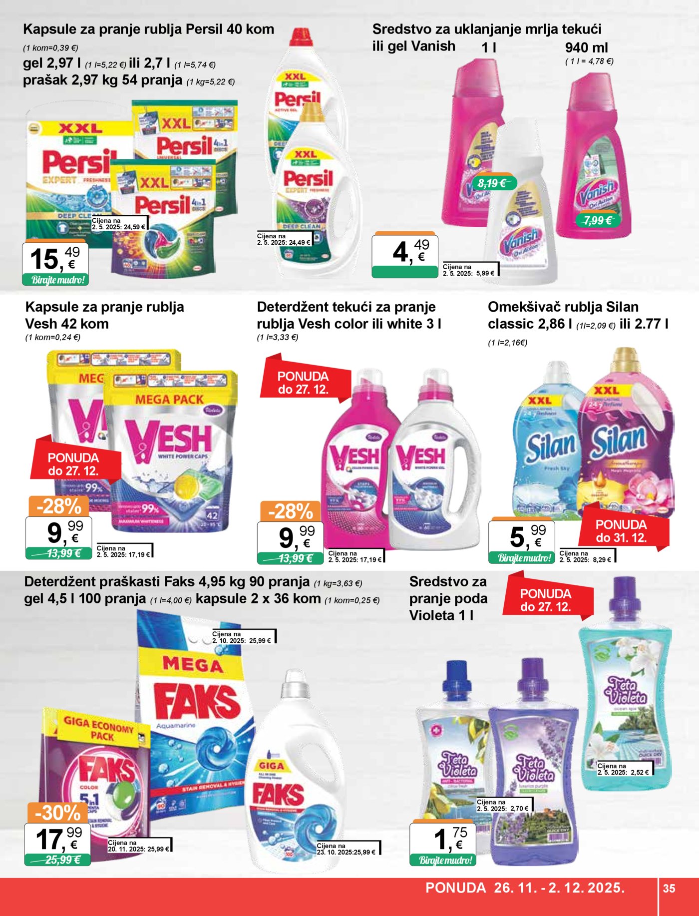 KTC KATALOG Široka potrošnja 26.11.-2.12.2025.