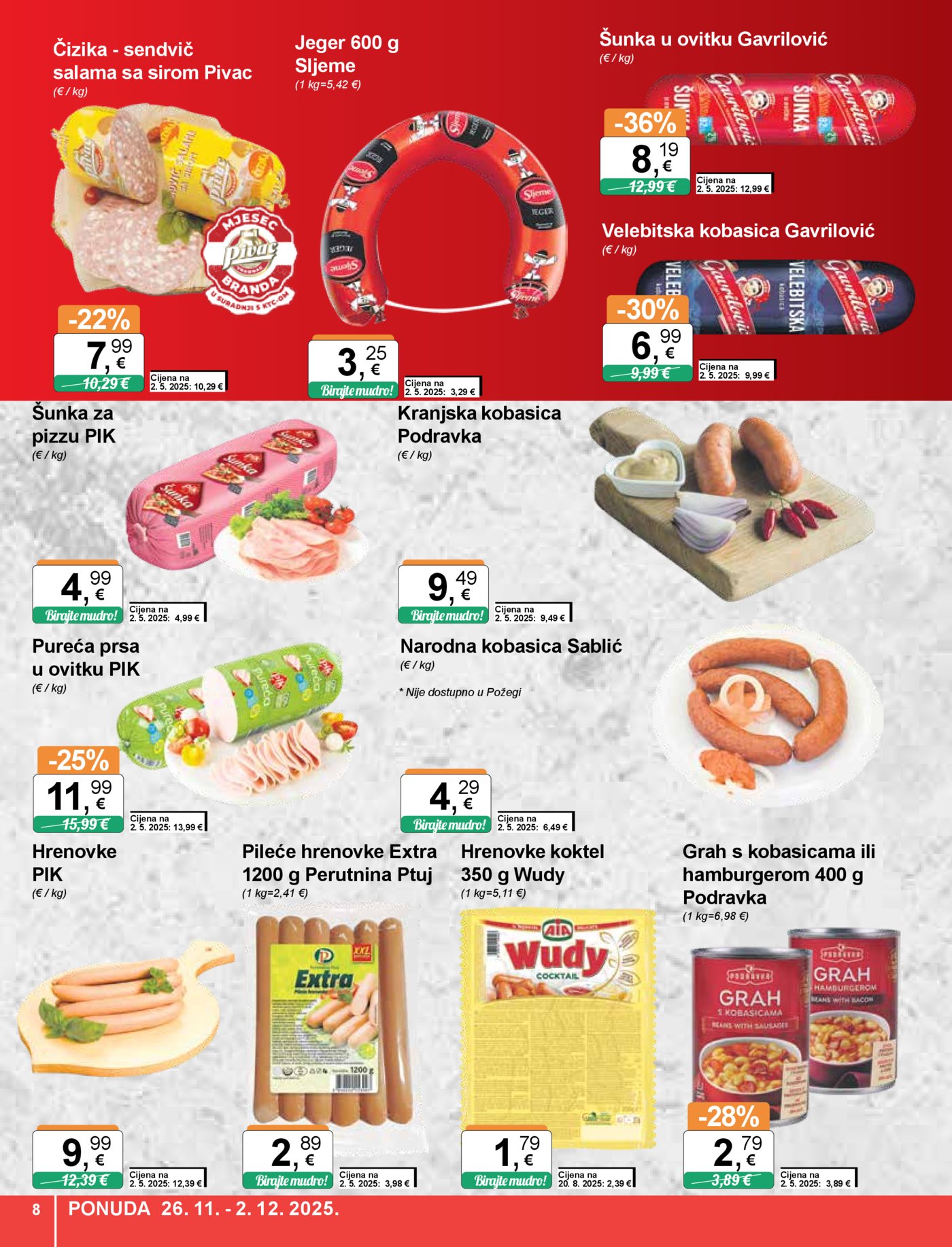 KTC KATALOG Široka potrošnja 26.11.-2.12.2025.