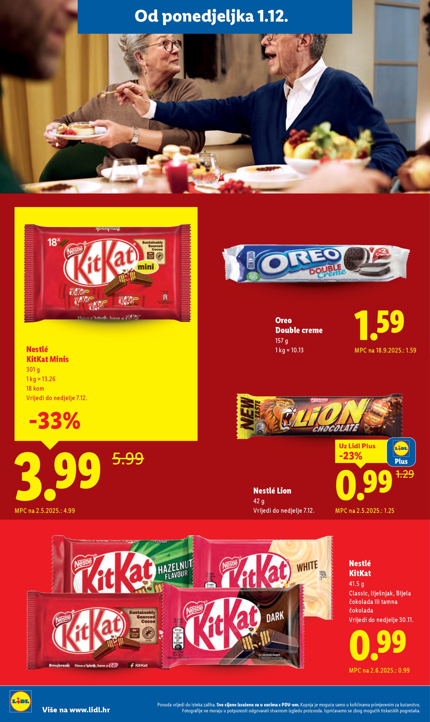 Lidl katalog ponuda od Ponedjeljka 01.12.-07.12.2025.
