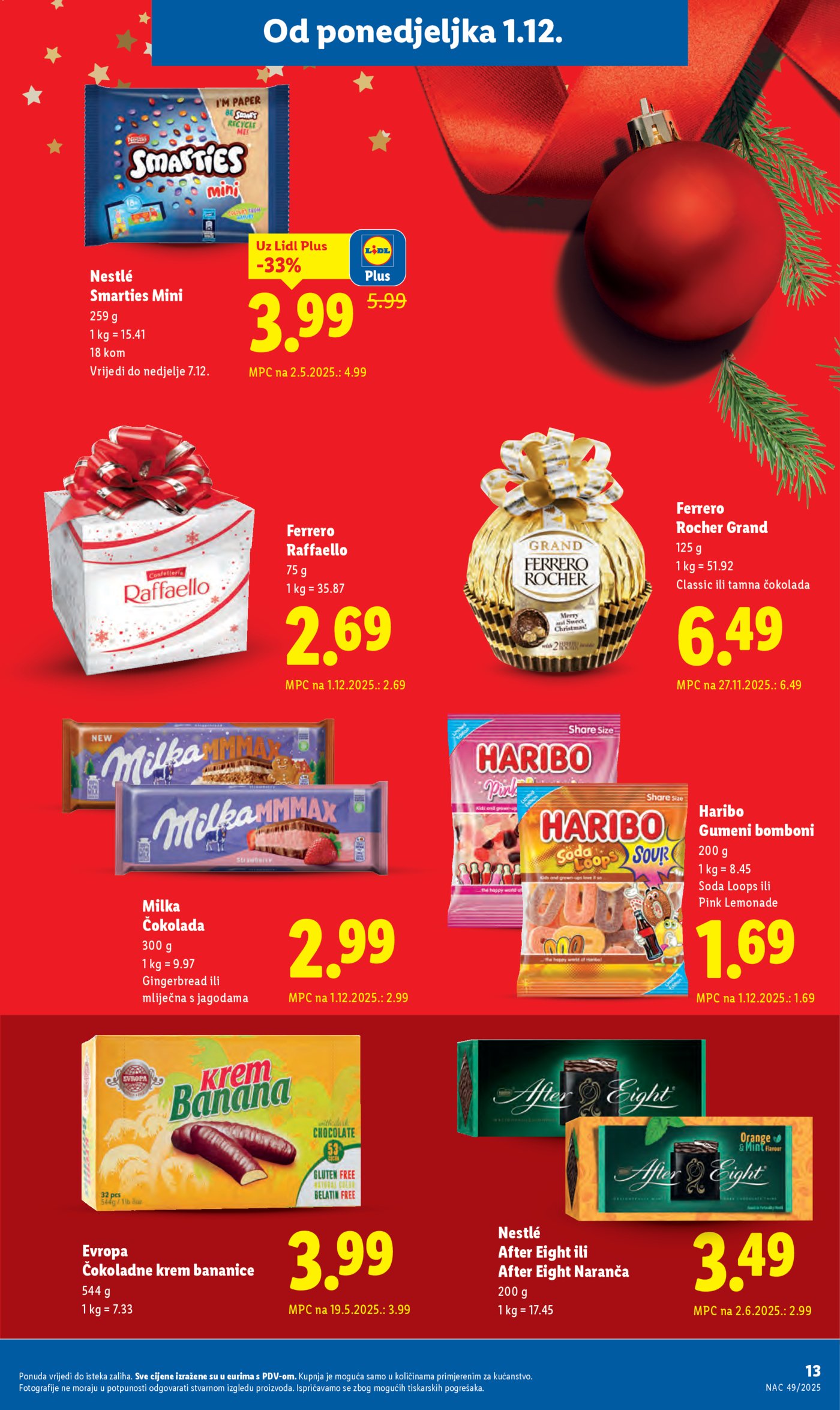 Lidl katalog ponuda od Ponedjeljka 01.12.-07.12.2025.