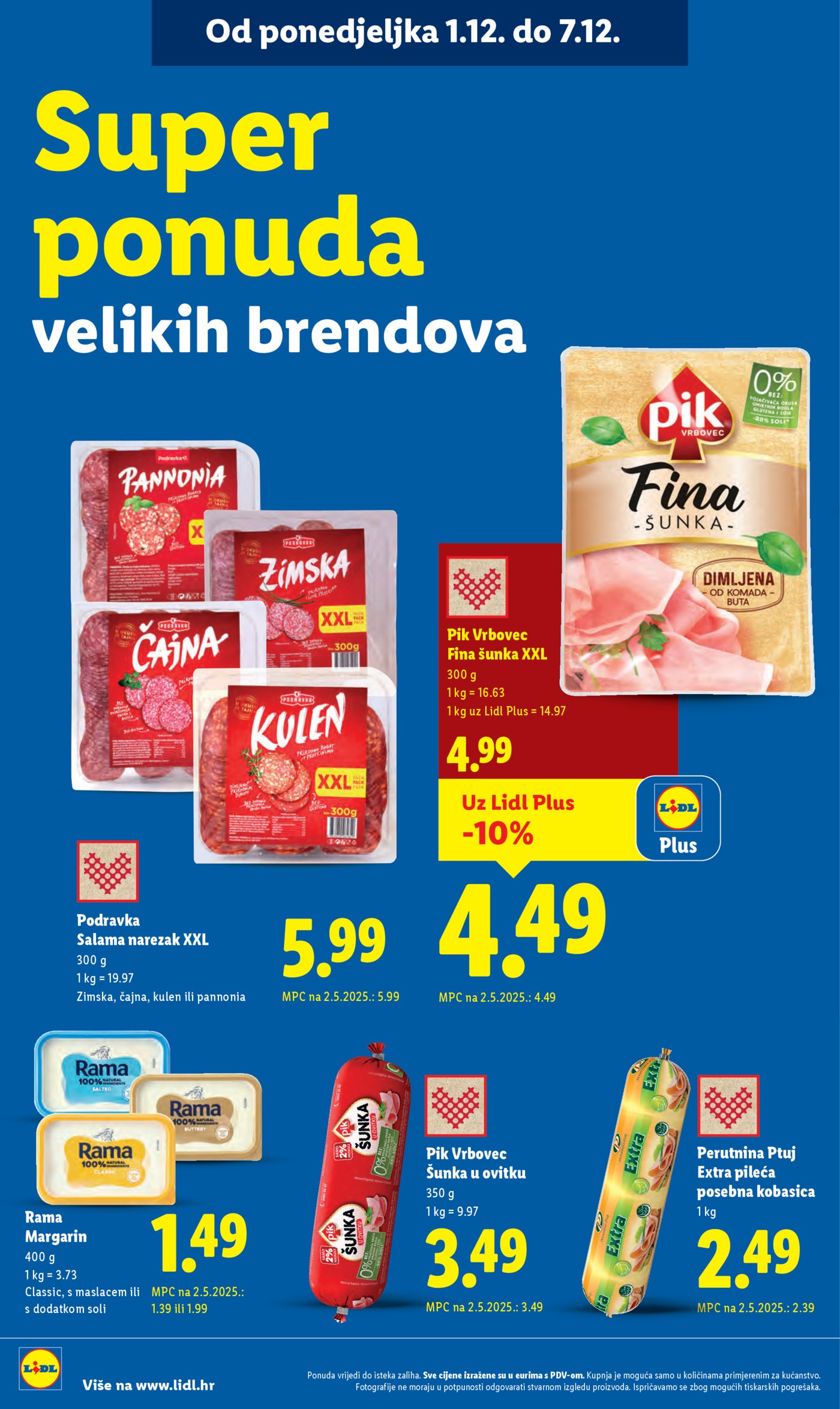 Lidl katalog ponuda od Ponedjeljka 01.12.-07.12.2025.