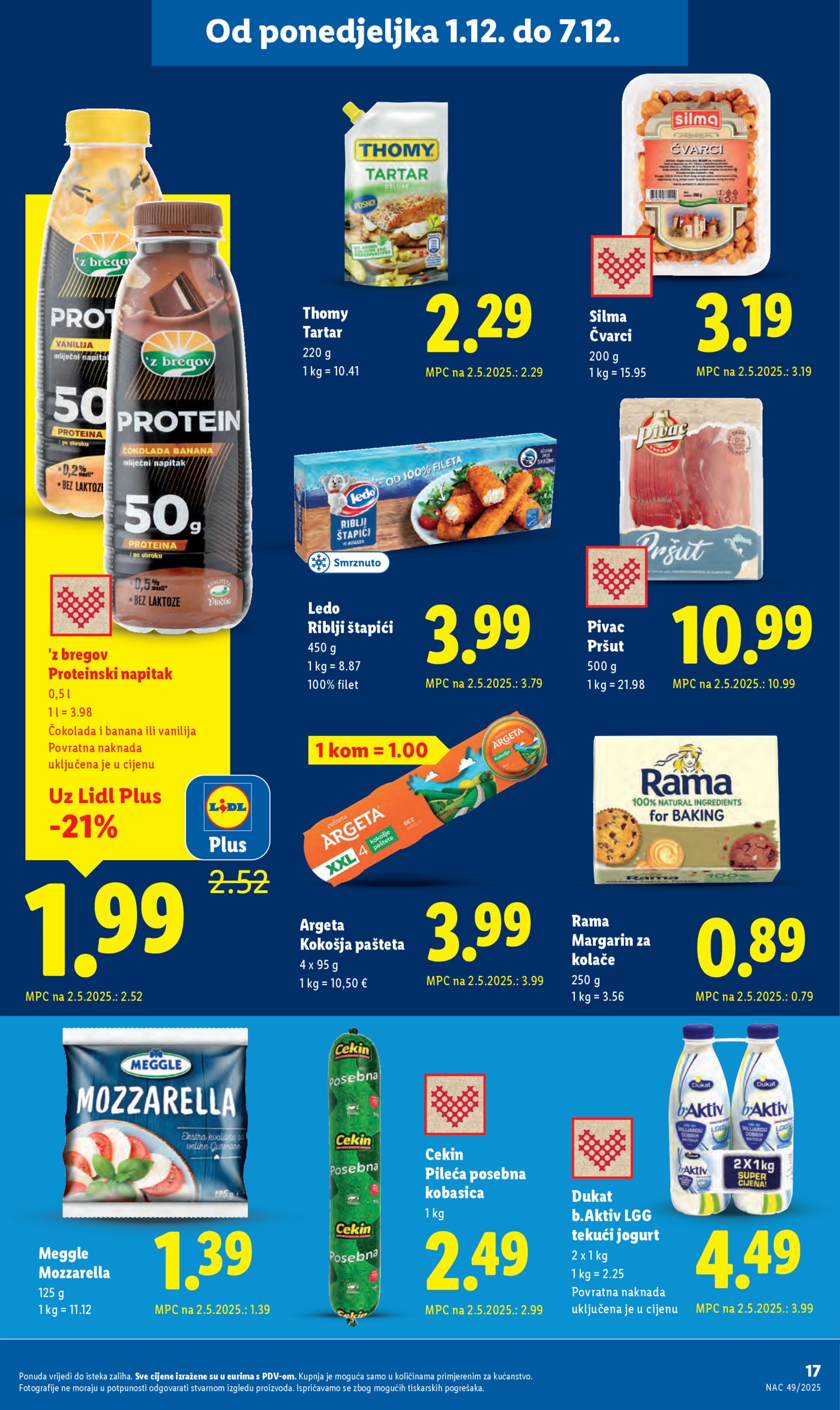 Lidl katalog ponuda od Ponedjeljka 01.12.-07.12.2025.
