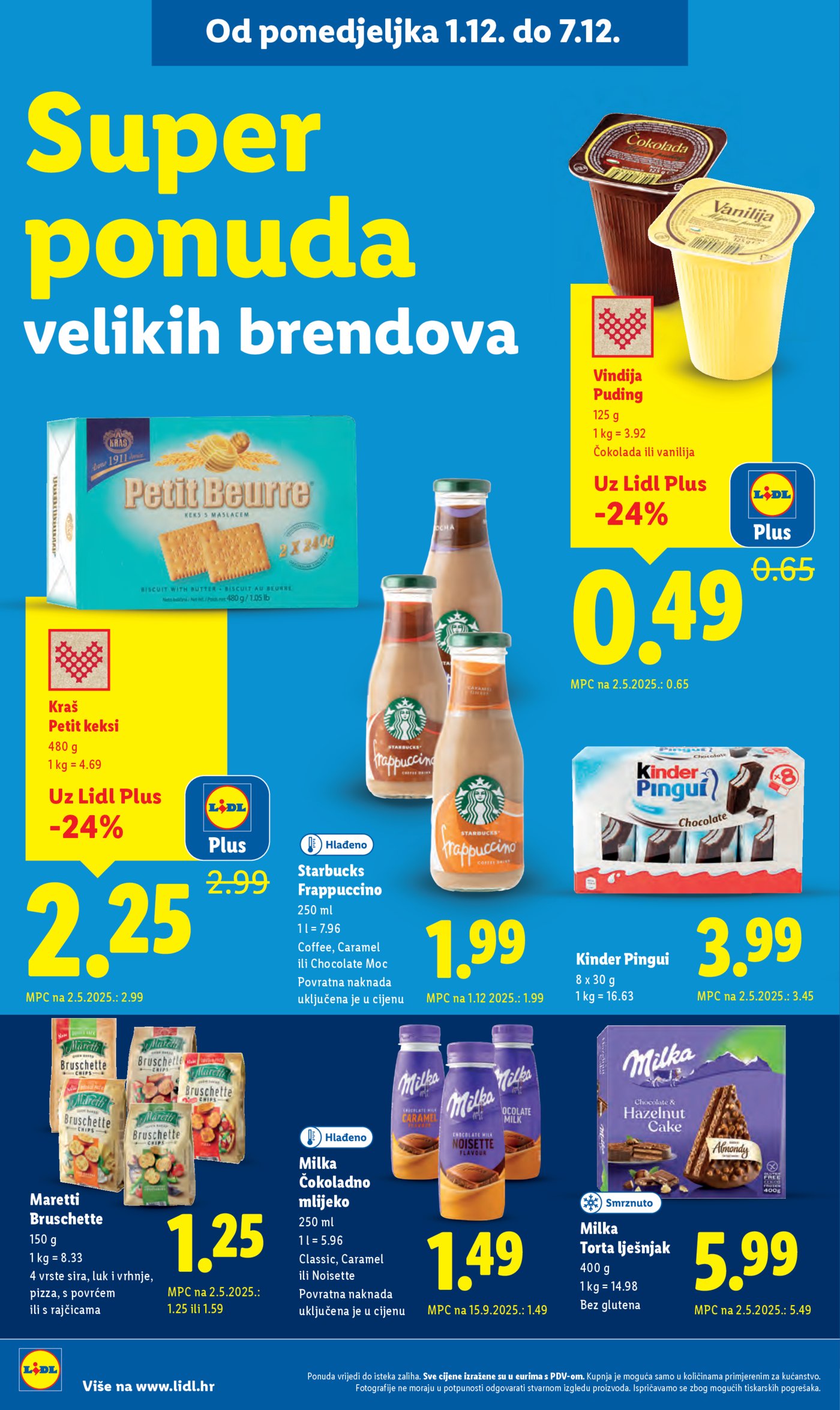 Lidl katalog ponuda od Ponedjeljka 01.12.-07.12.2025.