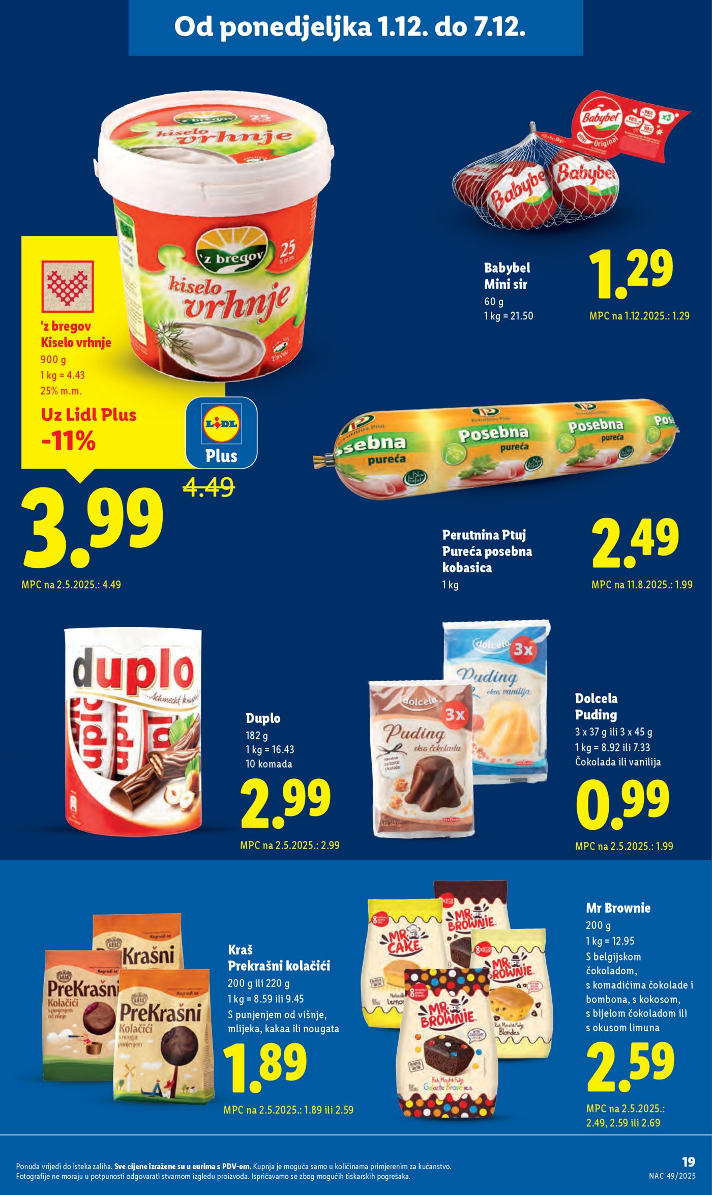 Lidl katalog ponuda od Ponedjeljka 01.12.-07.12.2025.