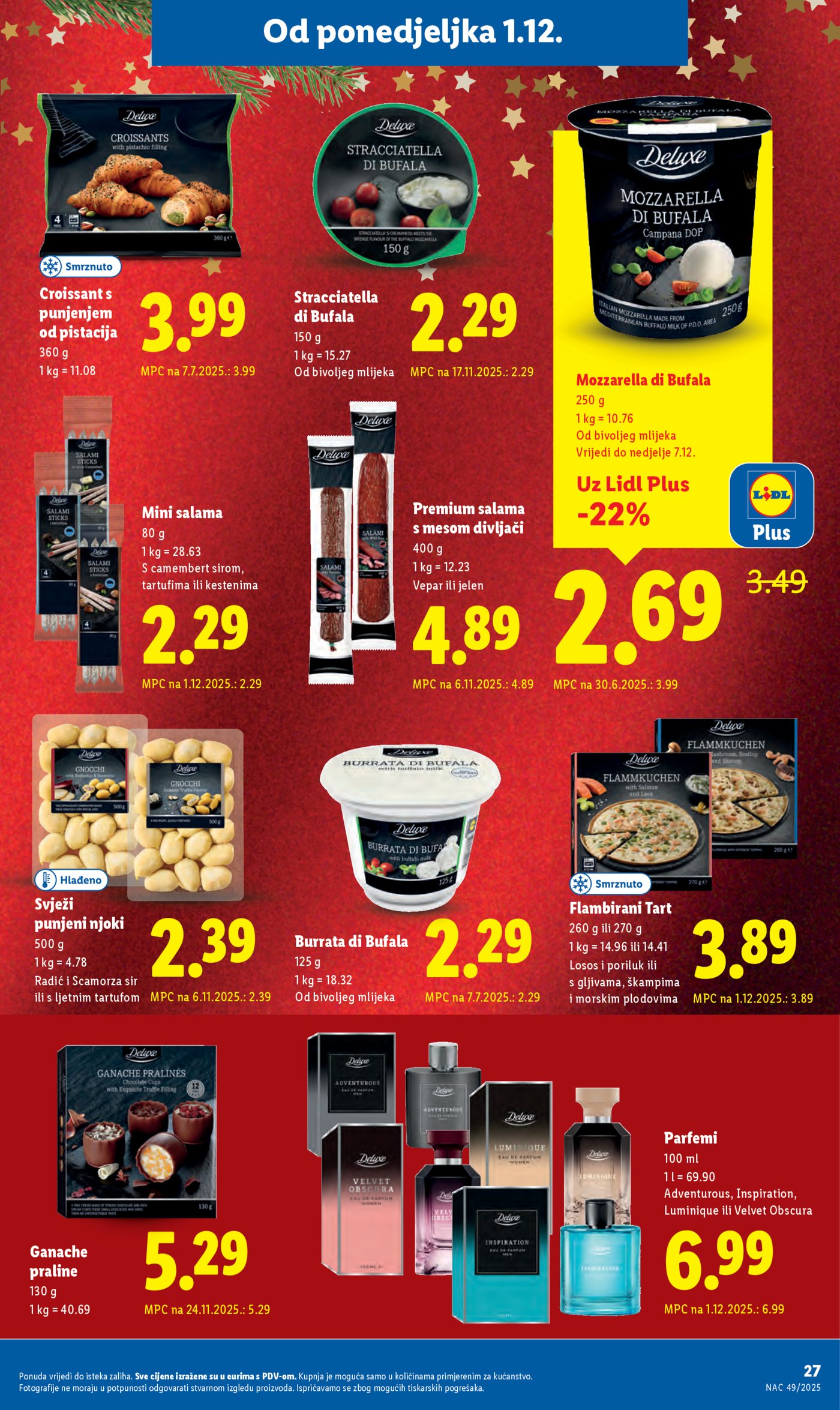 Lidl katalog ponuda od Ponedjeljka 01.12.-07.12.2025.