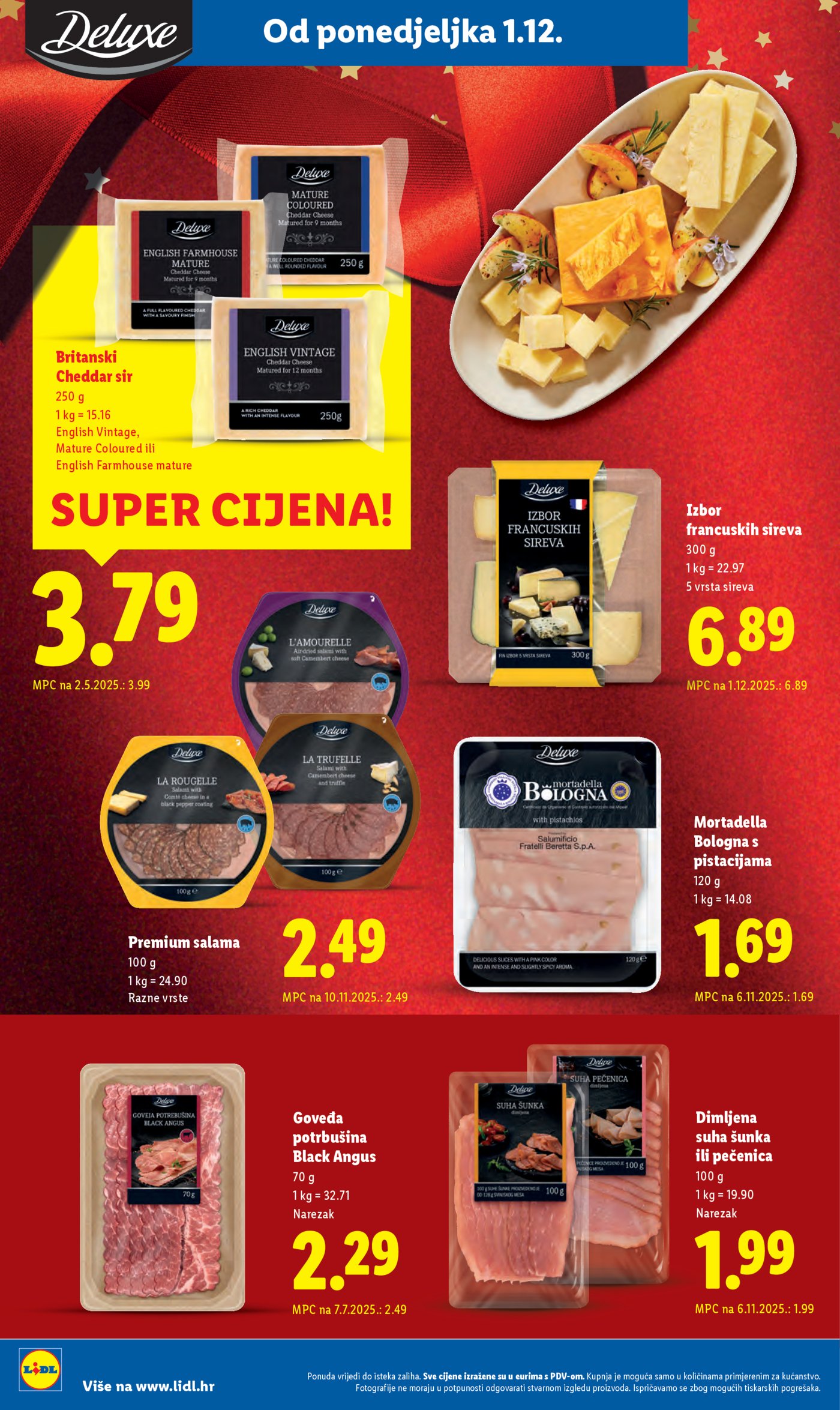 Lidl katalog ponuda od Ponedjeljka 01.12.-07.12.2025.