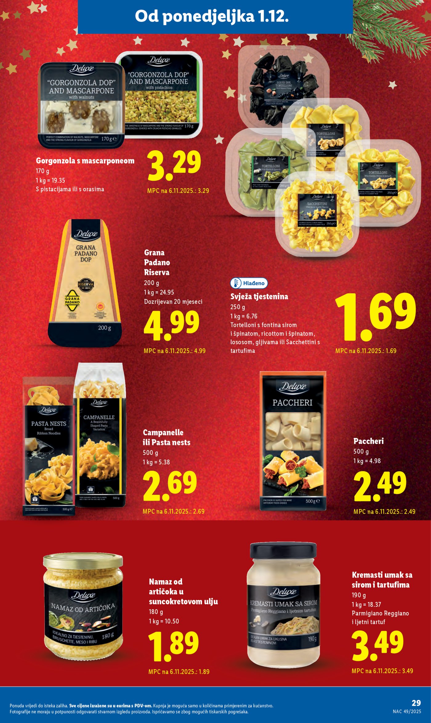 Lidl katalog ponuda od Ponedjeljka 01.12.-07.12.2025.