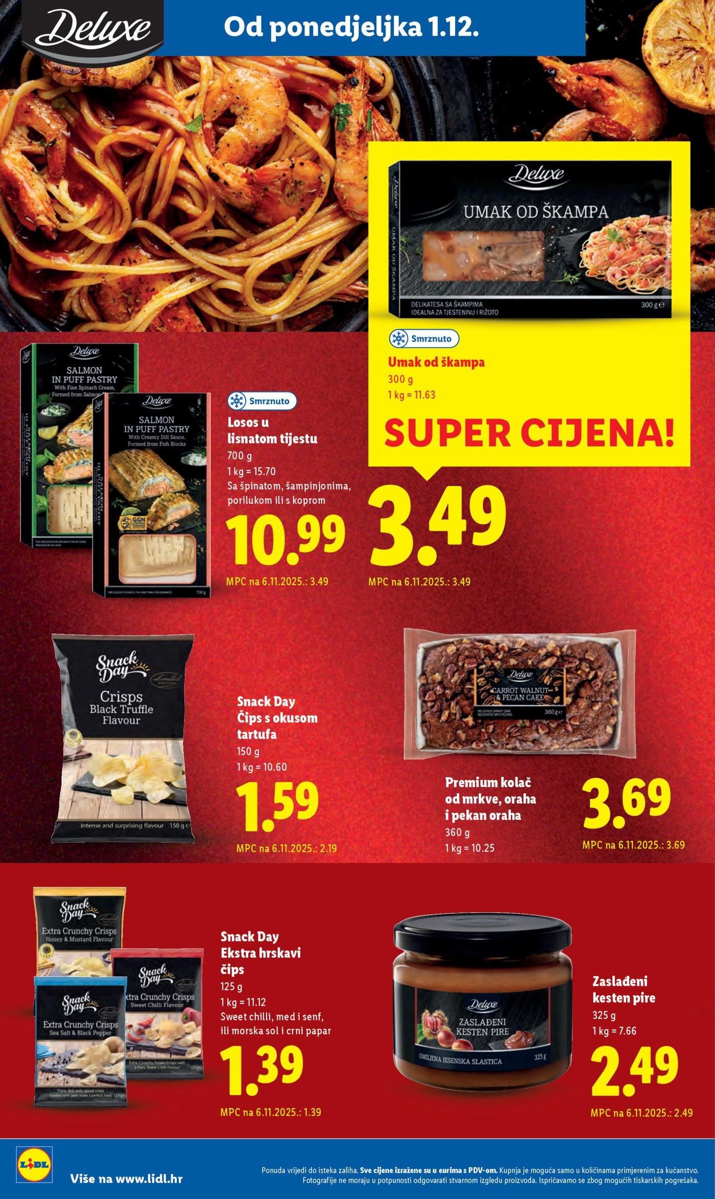Lidl katalog ponuda od Ponedjeljka 01.12.-07.12.2025.