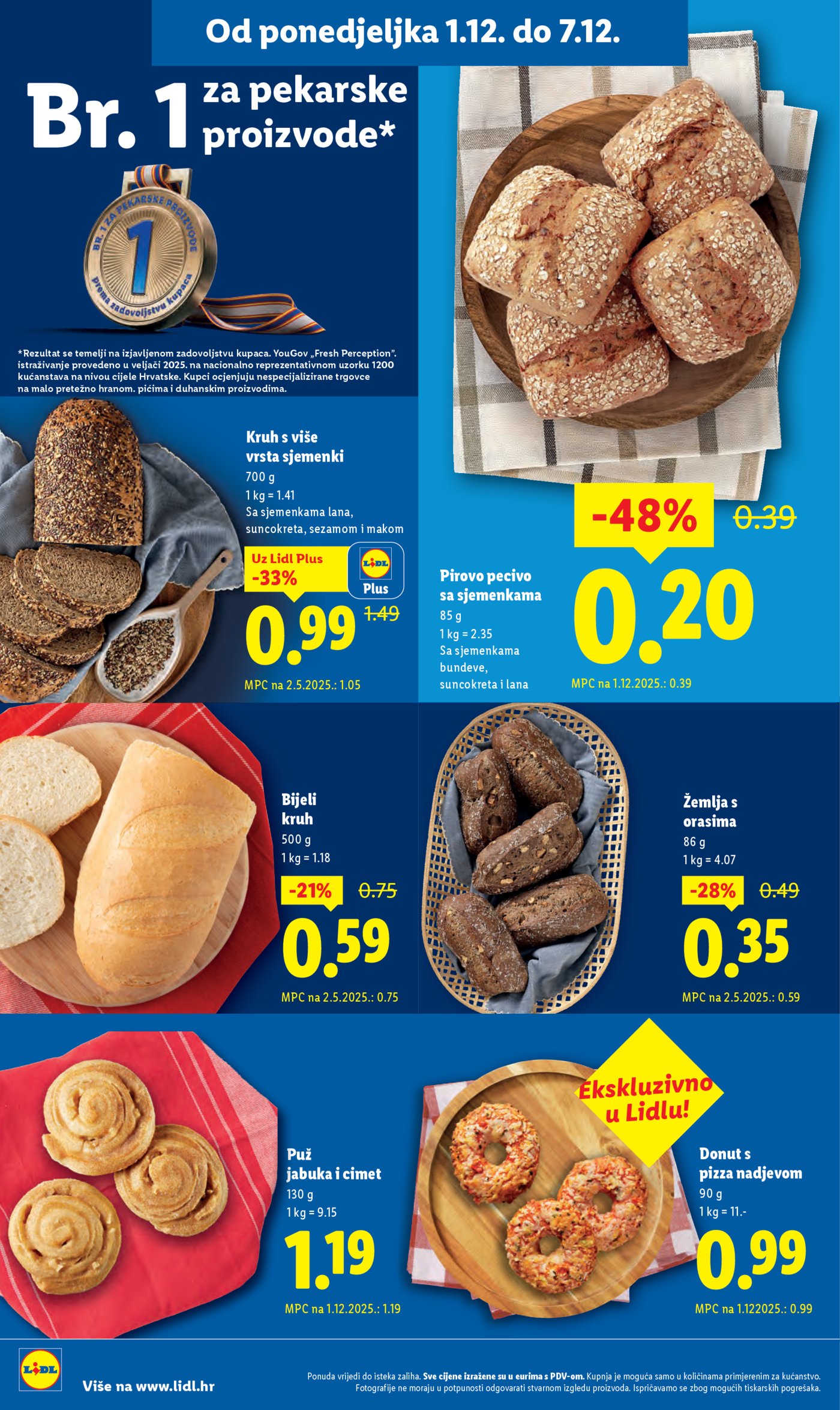 Lidl katalog ponuda od Ponedjeljka 01.12.-07.12.2025.