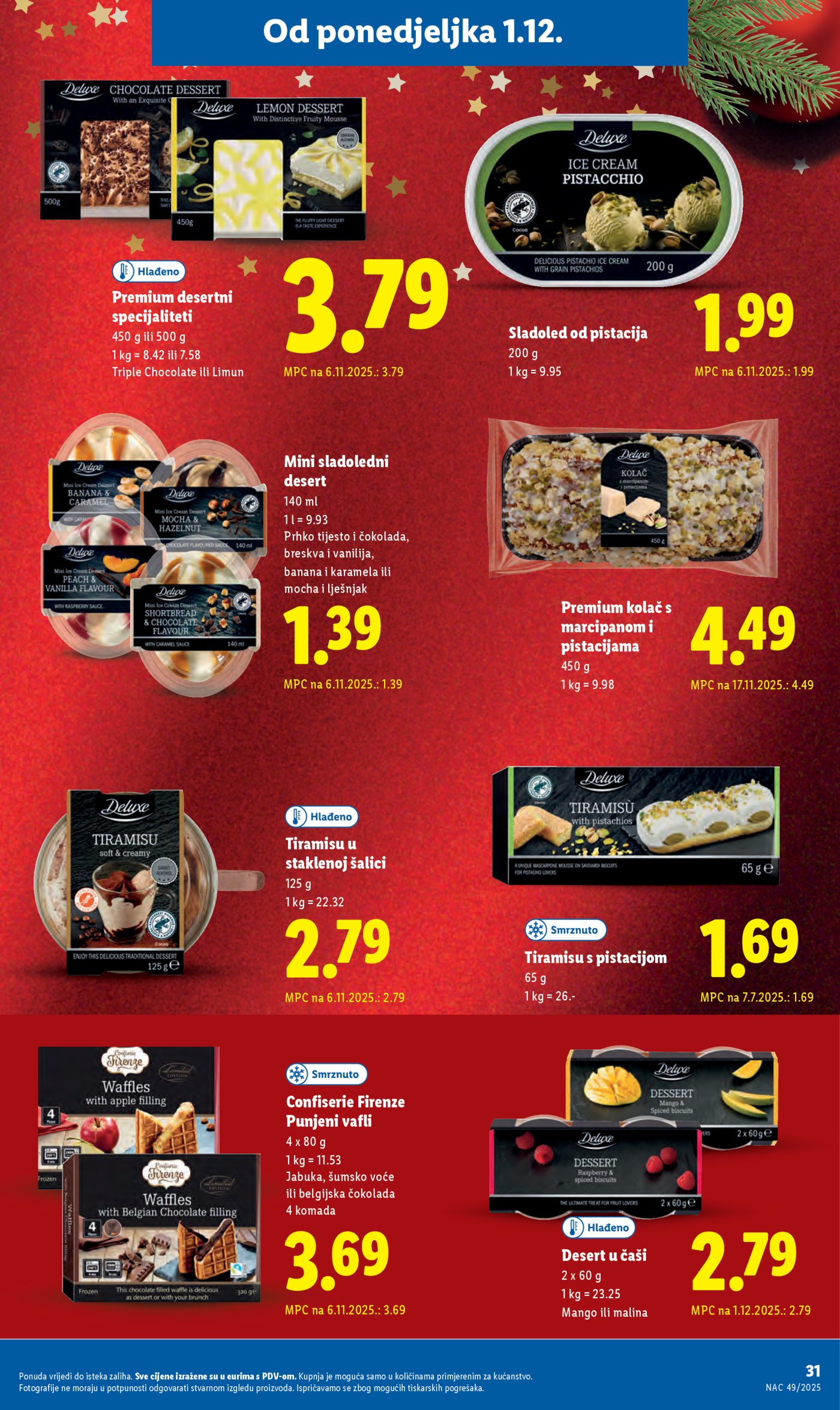 Lidl katalog ponuda od Ponedjeljka 01.12.-07.12.2025.