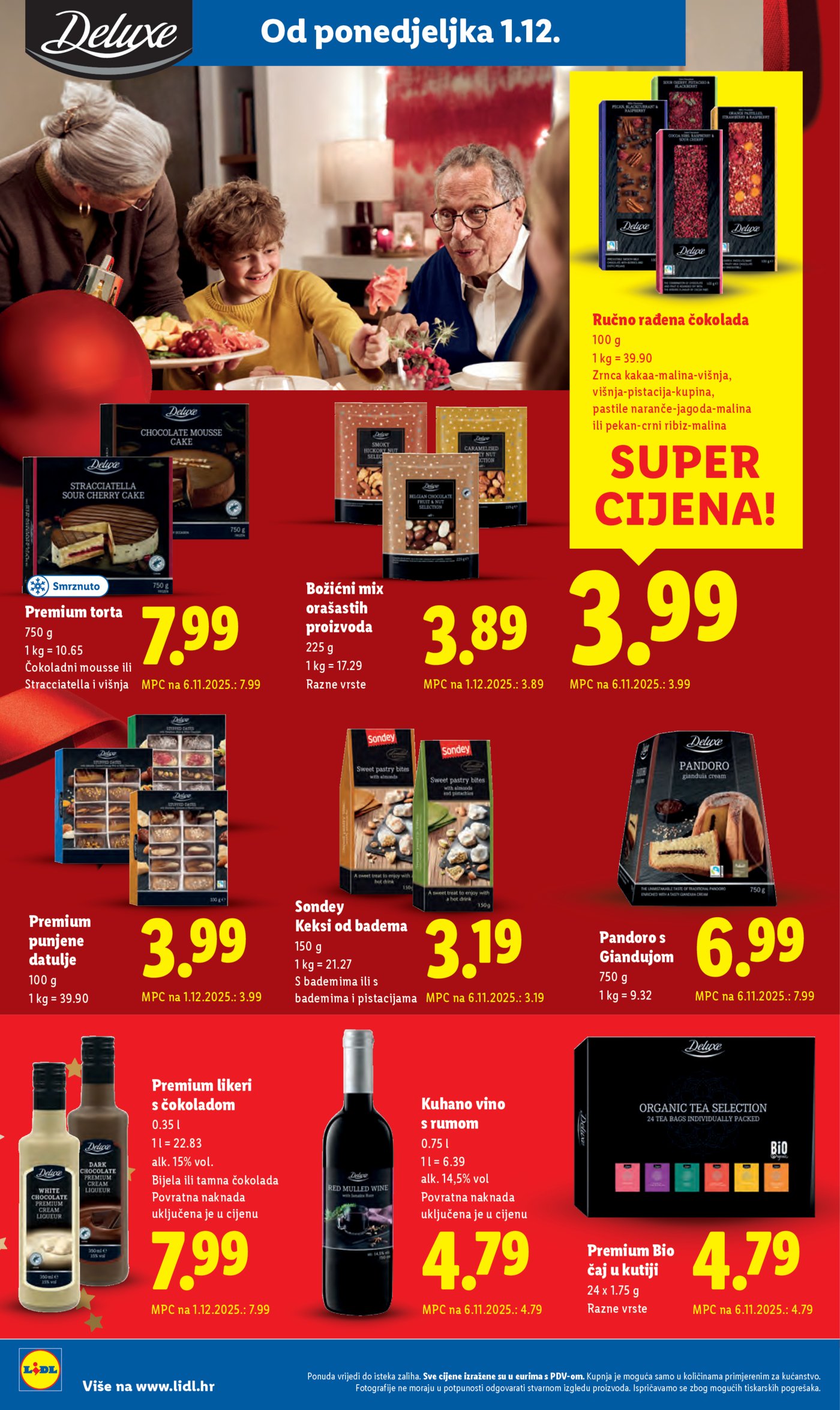 Lidl katalog ponuda od Ponedjeljka 01.12.-07.12.2025.