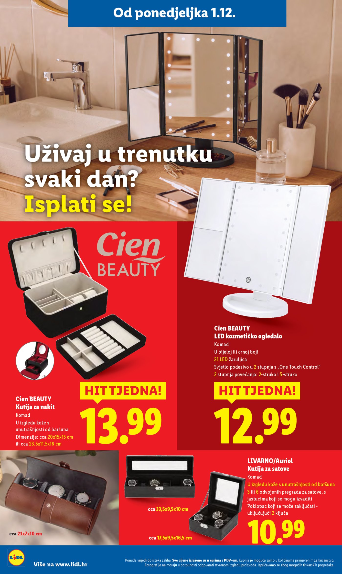 Lidl katalog ponuda od Ponedjeljka 01.12.-07.12.2025.