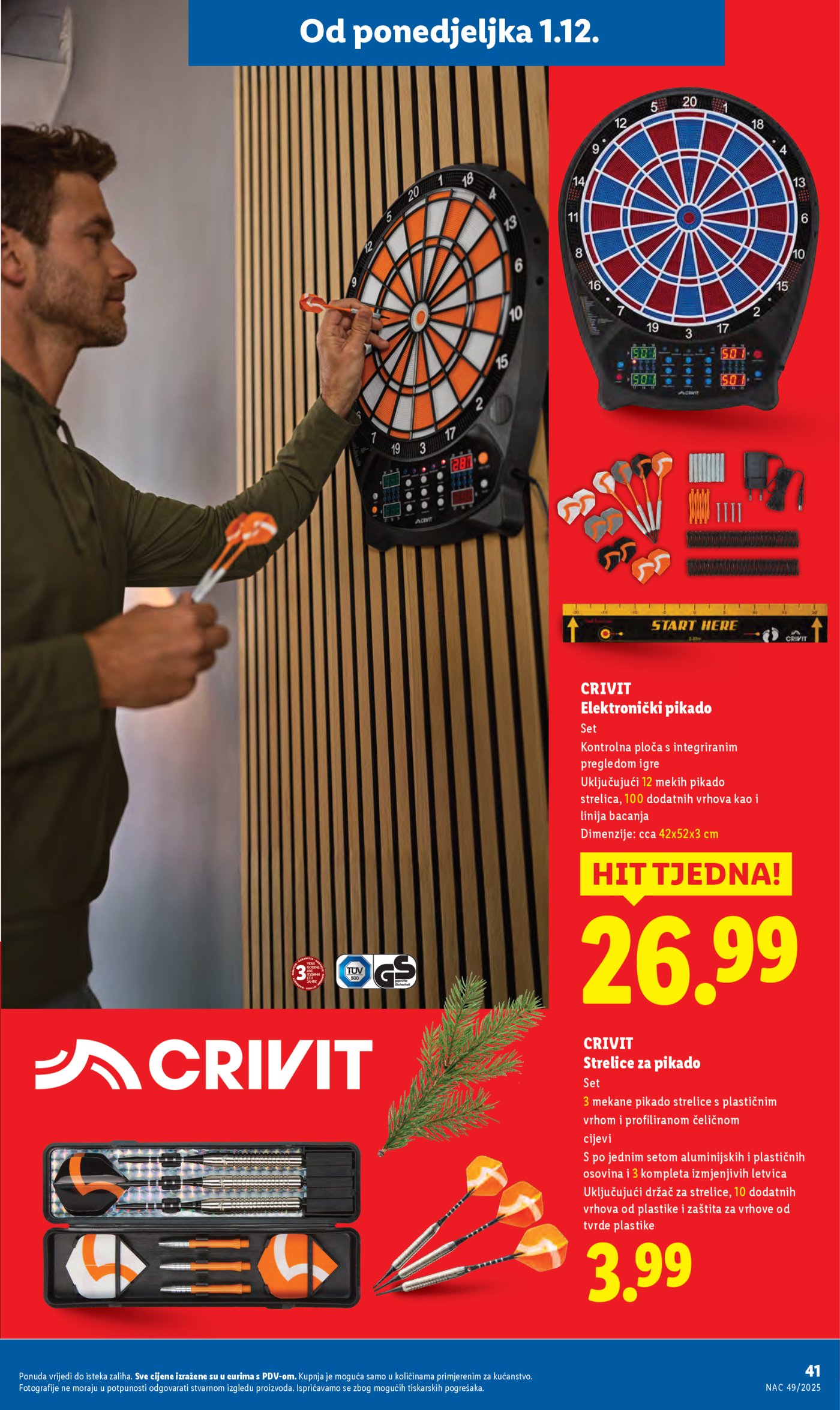 Lidl katalog ponuda od Ponedjeljka 01.12.-07.12.2025.