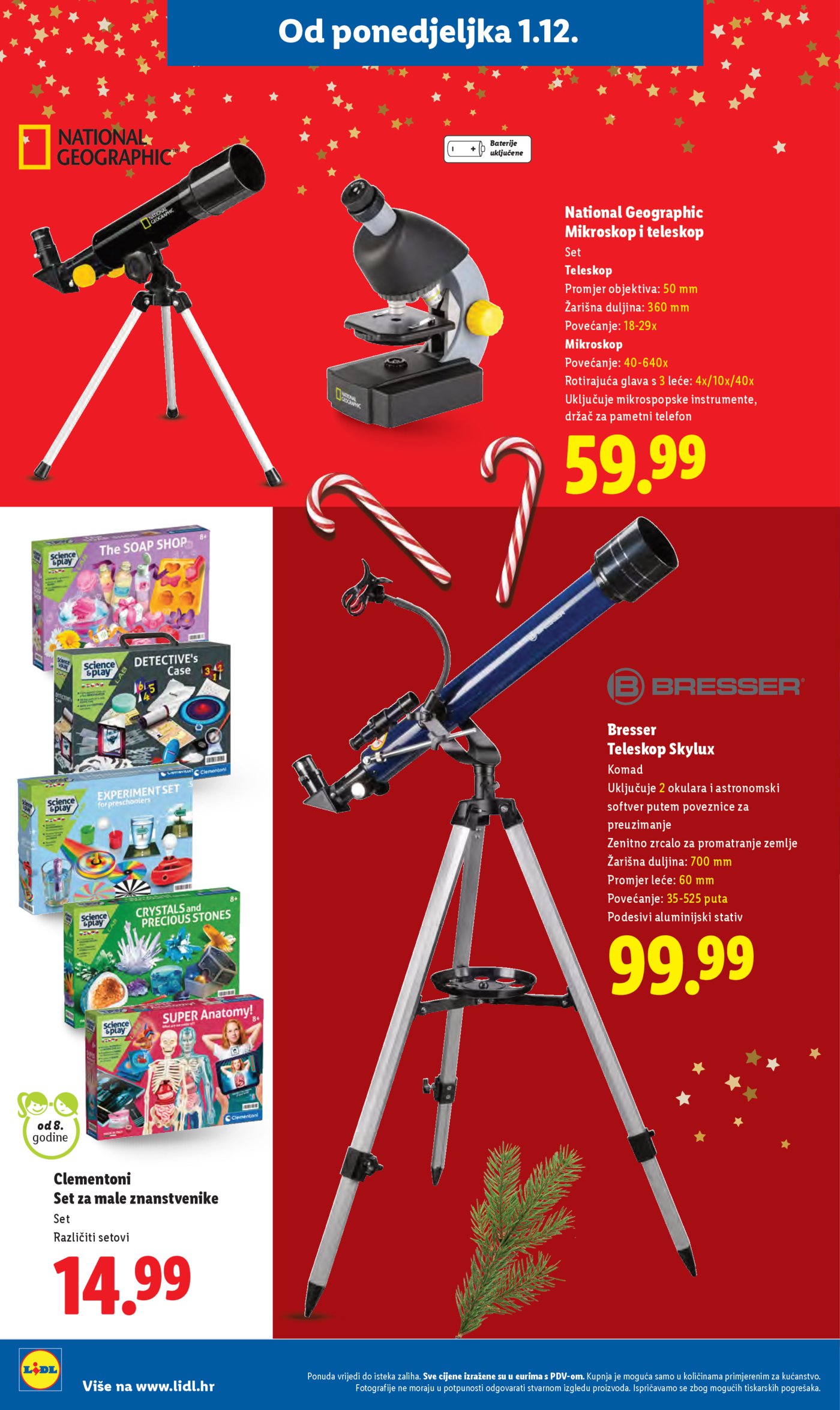 Lidl katalog ponuda od Ponedjeljka 01.12.-07.12.2025.