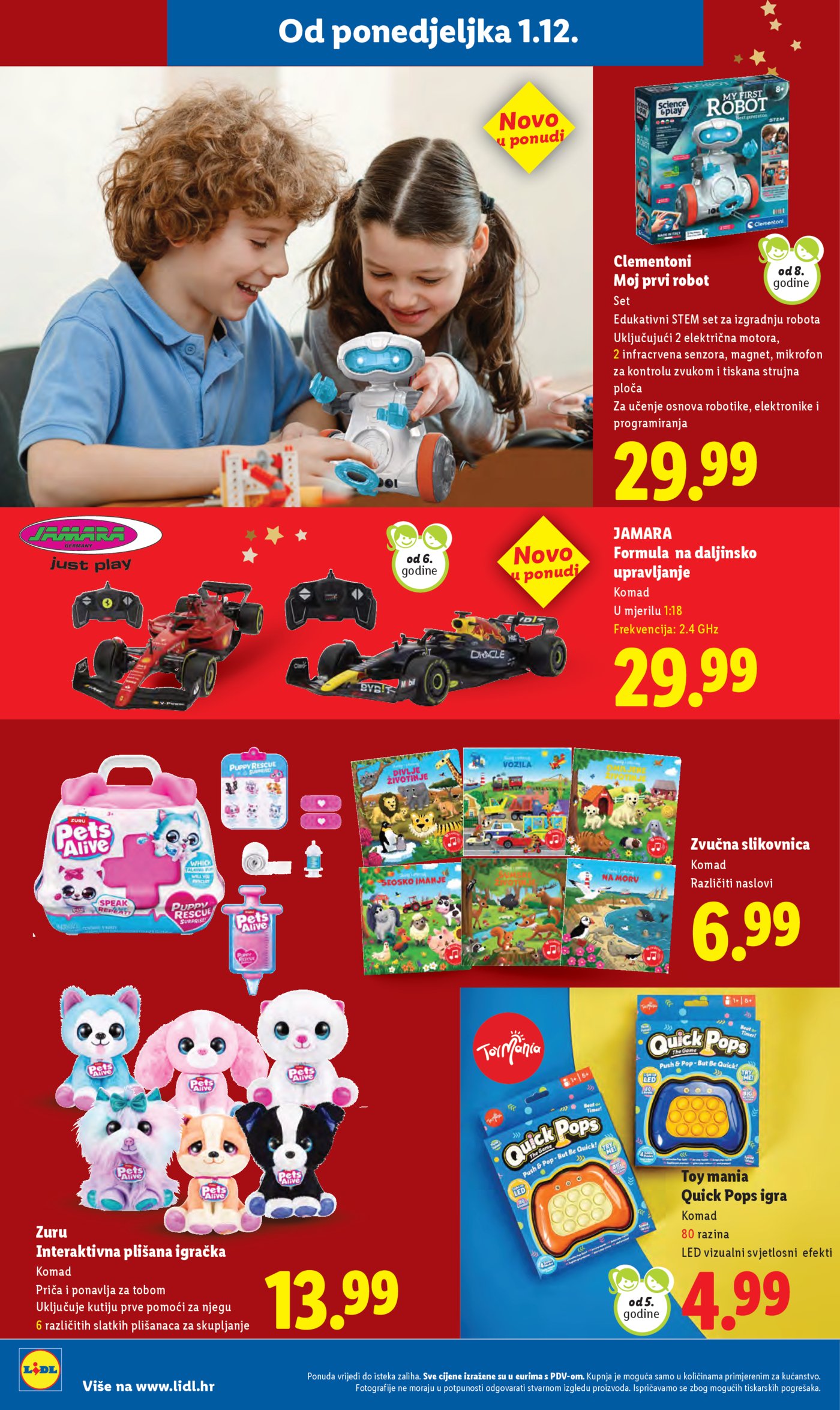 Lidl katalog ponuda od Ponedjeljka 01.12.-07.12.2025.