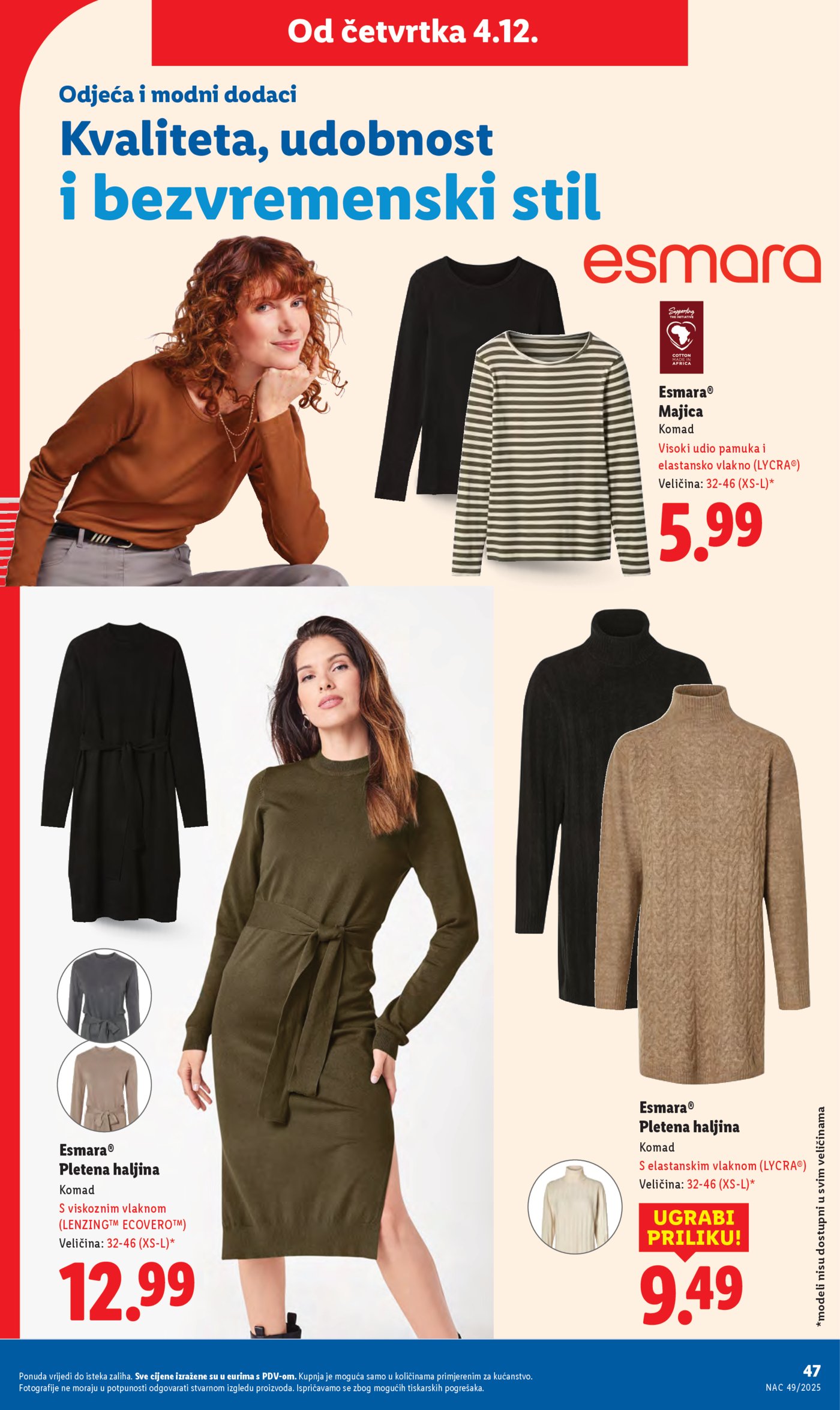 Lidl katalog ponuda od Ponedjeljka 01.12.-07.12.2025.