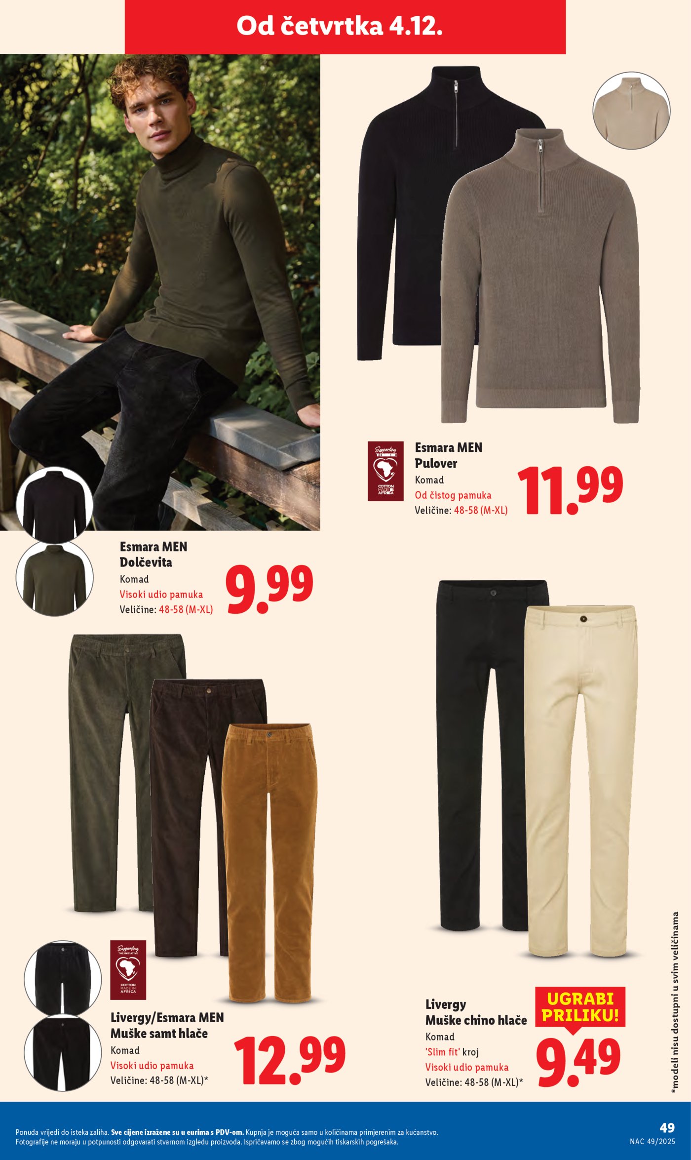 Lidl katalog ponuda od Ponedjeljka 01.12.-07.12.2025.