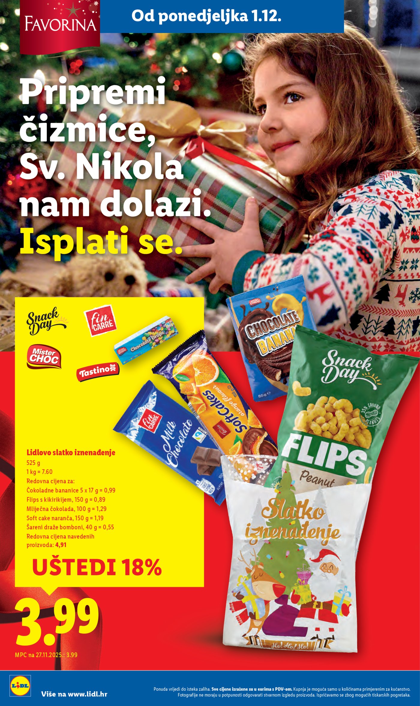 Lidl katalog ponuda od Ponedjeljka 01.12.-07.12.2025.
