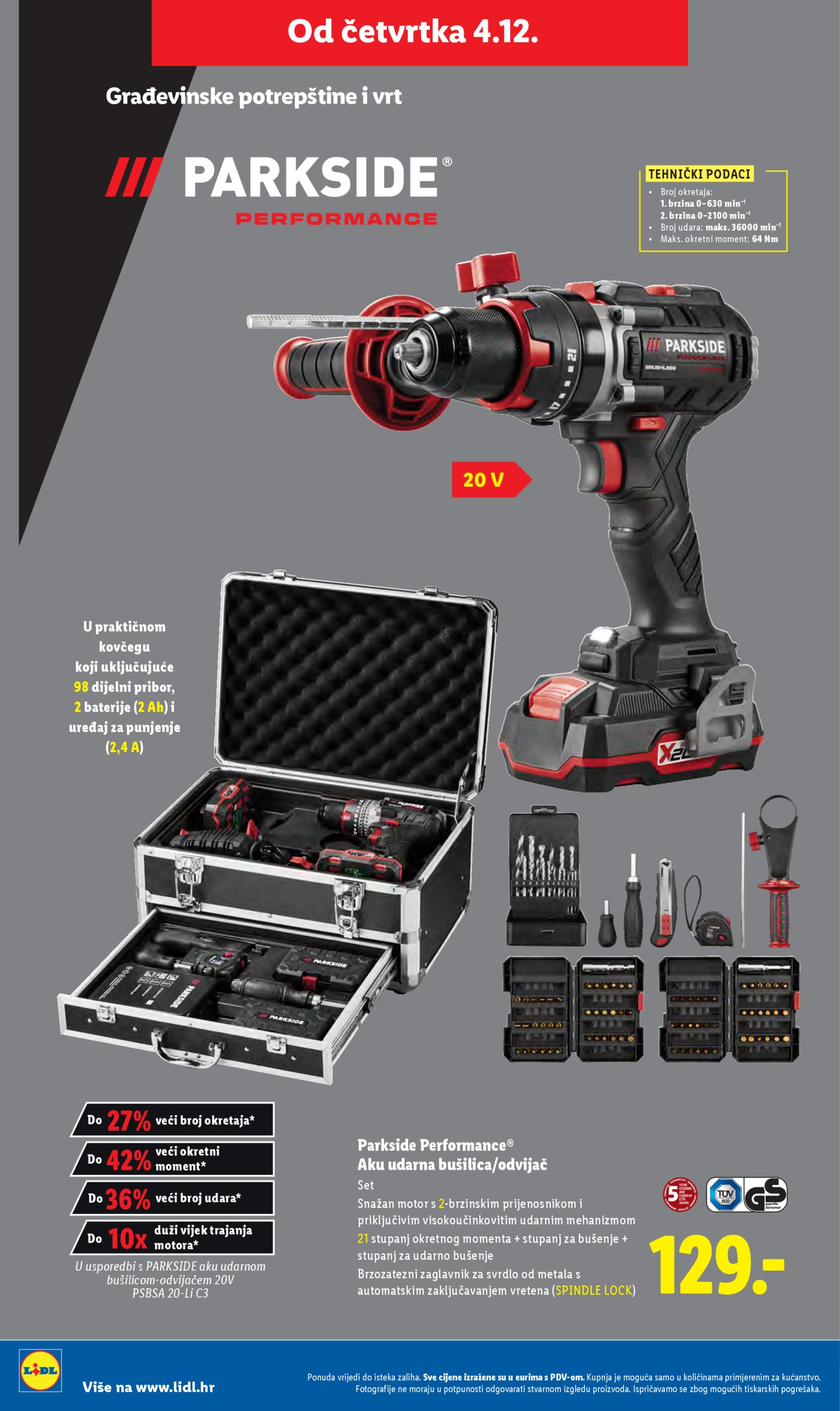 Lidl katalog ponuda od Ponedjeljka 01.12.-07.12.2025.