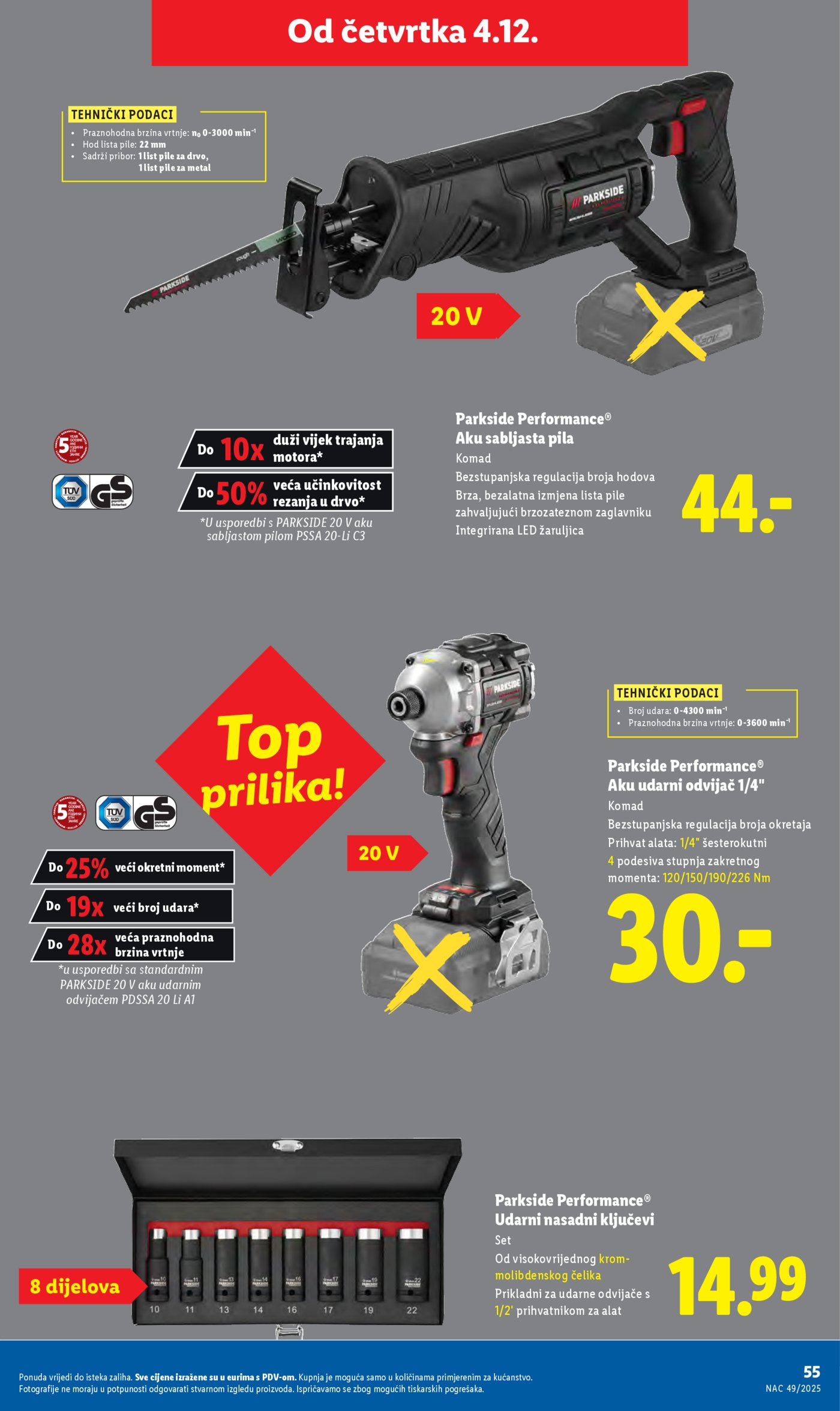 Lidl katalog ponuda od Ponedjeljka 01.12.-07.12.2025.