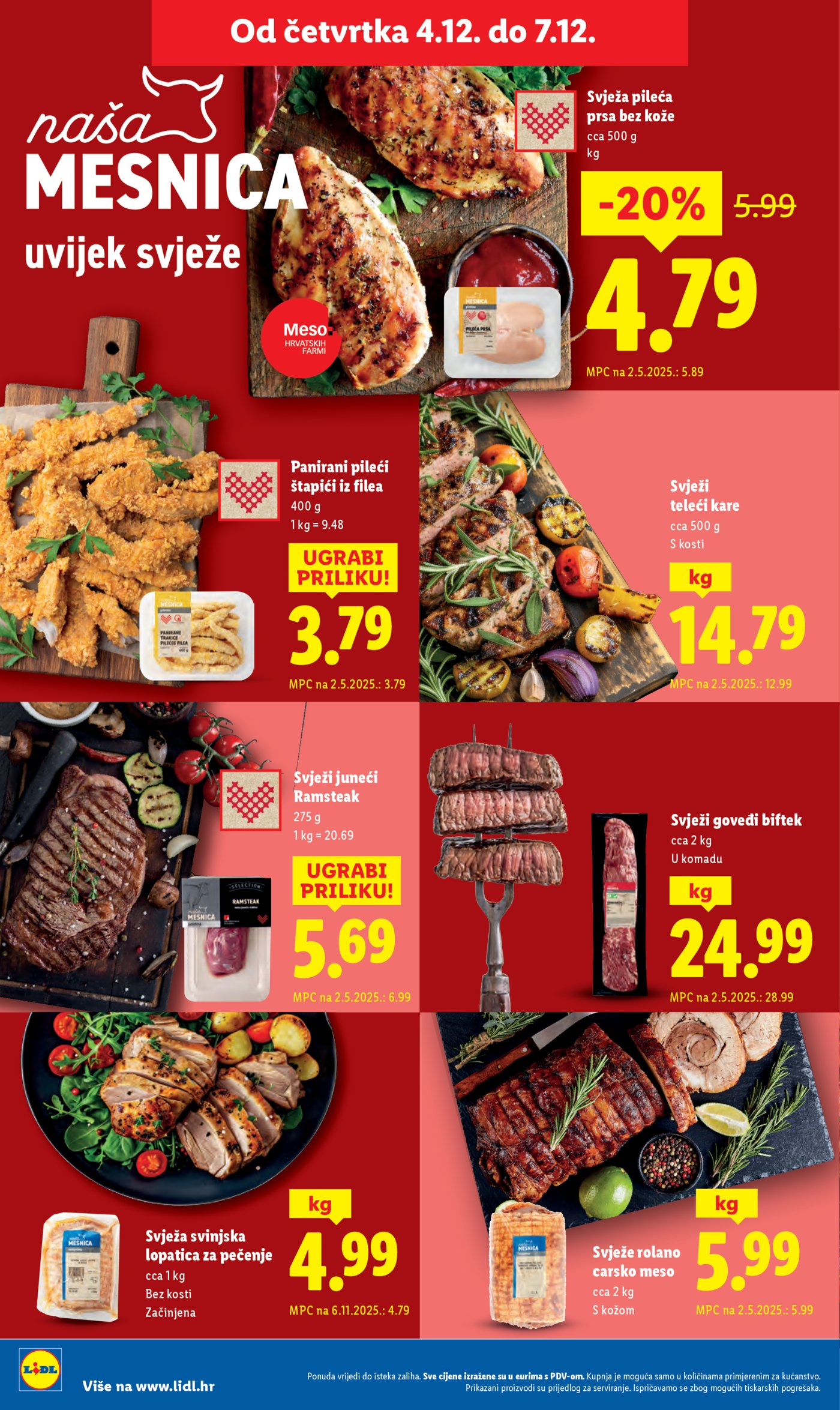 Lidl katalog ponuda od Ponedjeljka 01.12.-07.12.2025.