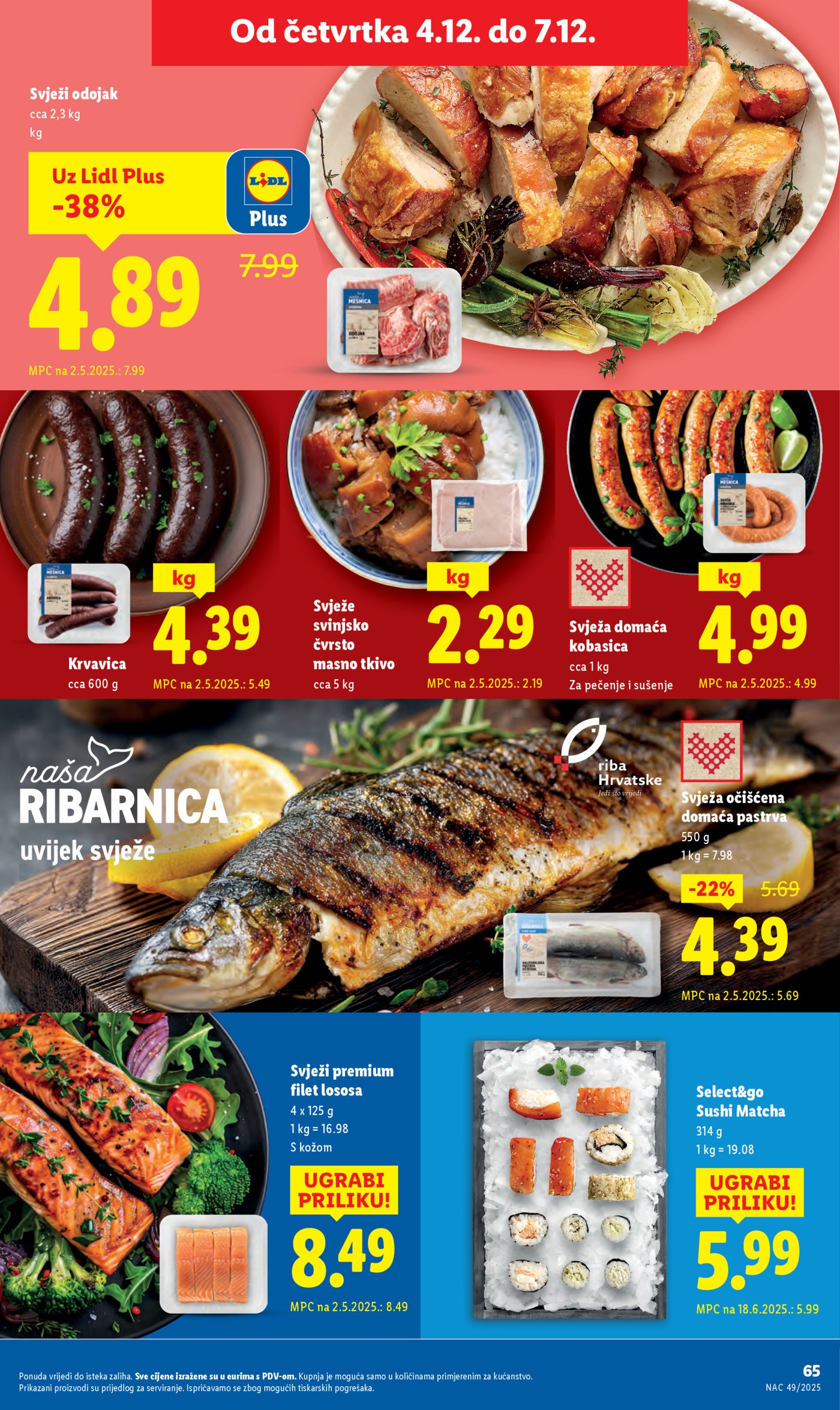 Lidl katalog ponuda od Ponedjeljka 01.12.-07.12.2025.