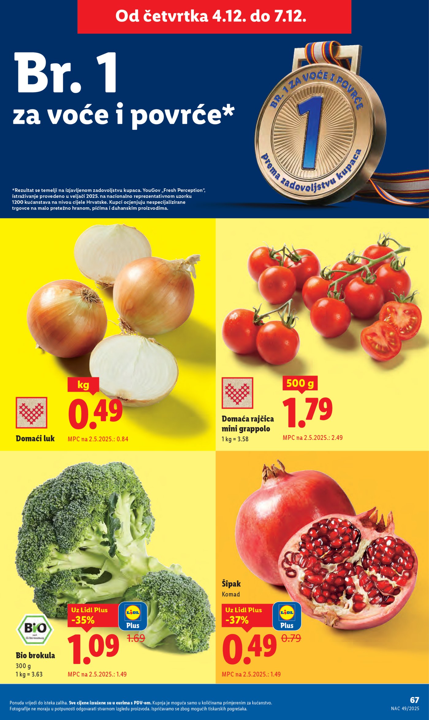 Lidl katalog ponuda od Ponedjeljka 01.12.-07.12.2025.