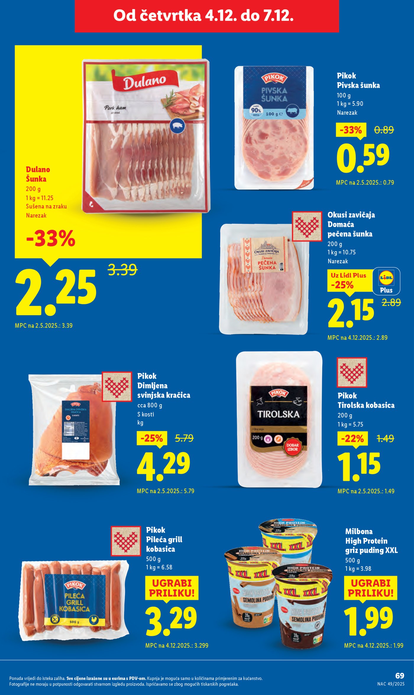 Lidl katalog ponuda od Ponedjeljka 01.12.-07.12.2025.