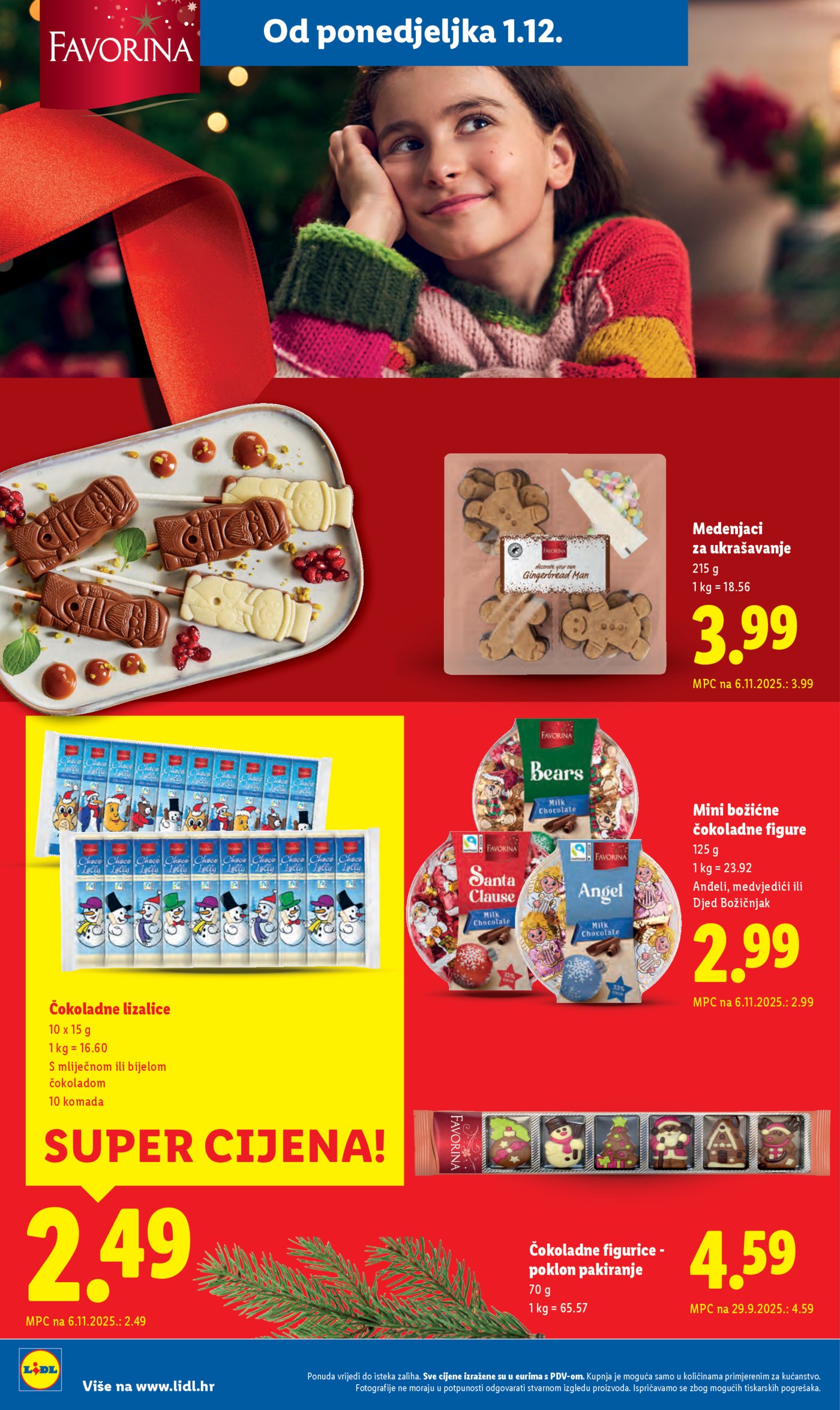 Lidl katalog ponuda od Ponedjeljka 01.12.-07.12.2025.