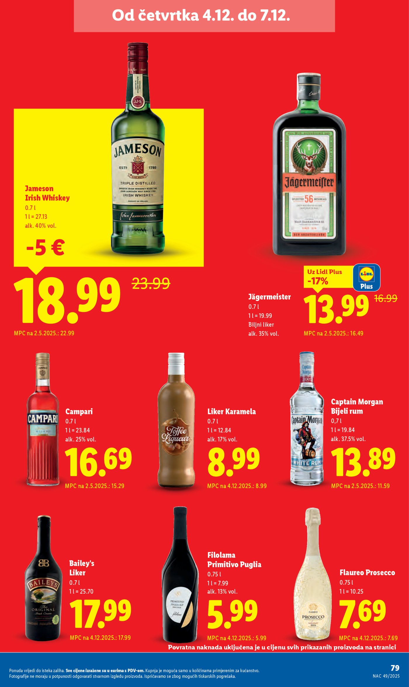 Lidl katalog ponuda od Ponedjeljka 01.12.-07.12.2025.
