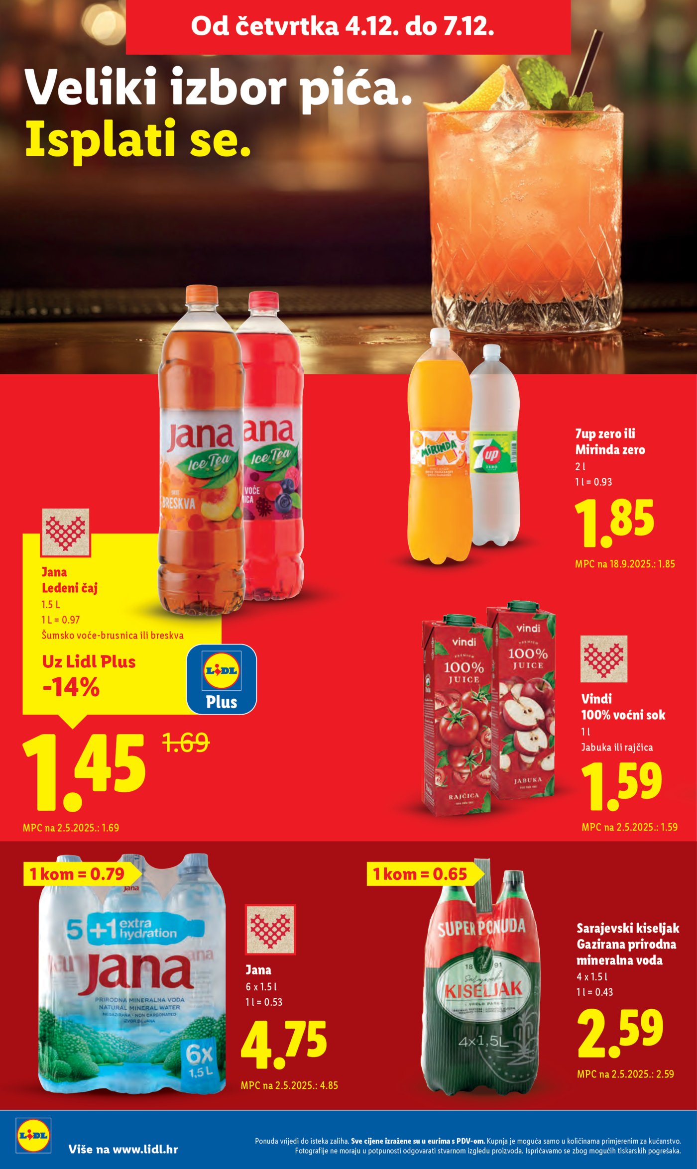 Lidl katalog ponuda od Ponedjeljka 01.12.-07.12.2025.