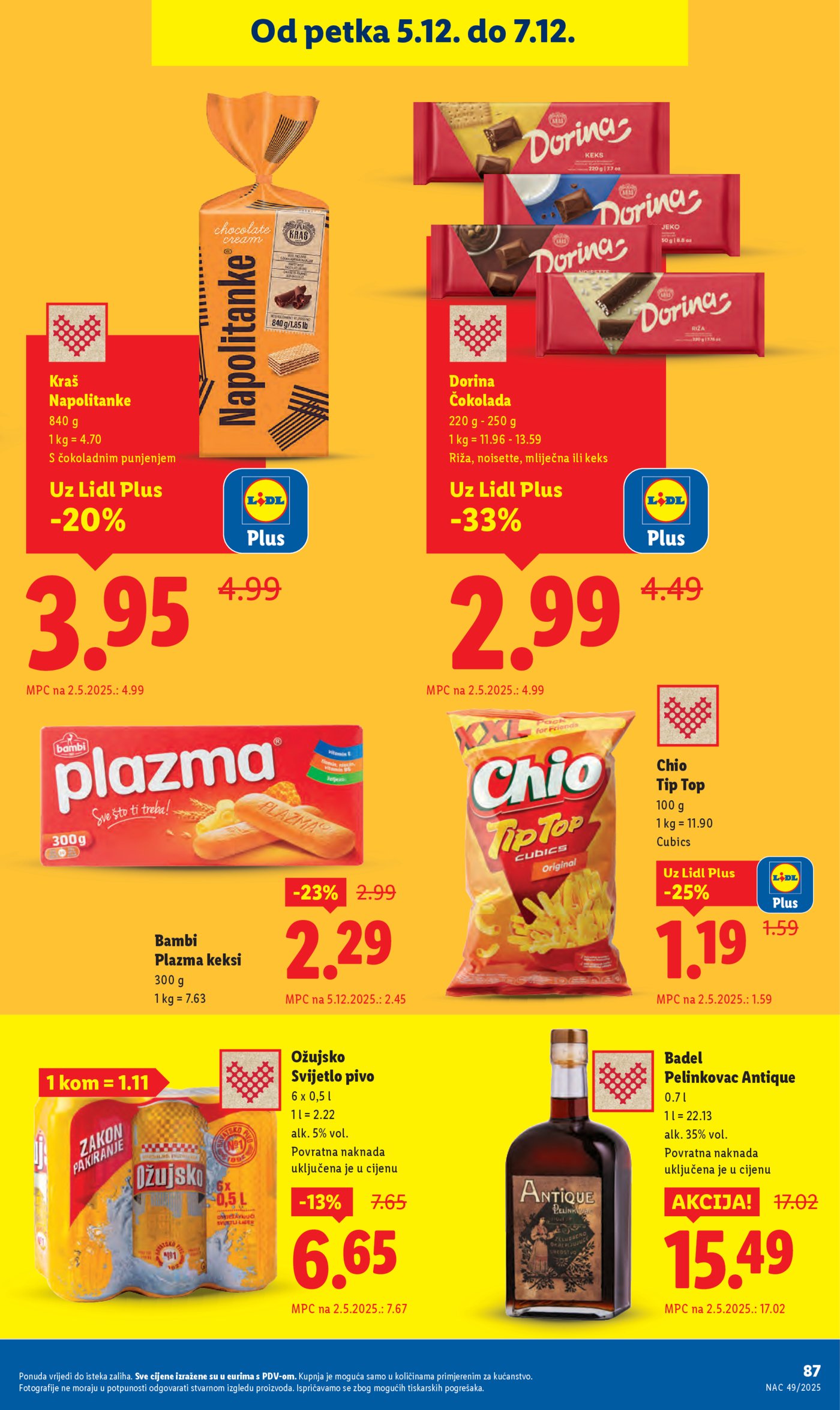Lidl katalog ponuda od Ponedjeljka 01.12.-07.12.2025.