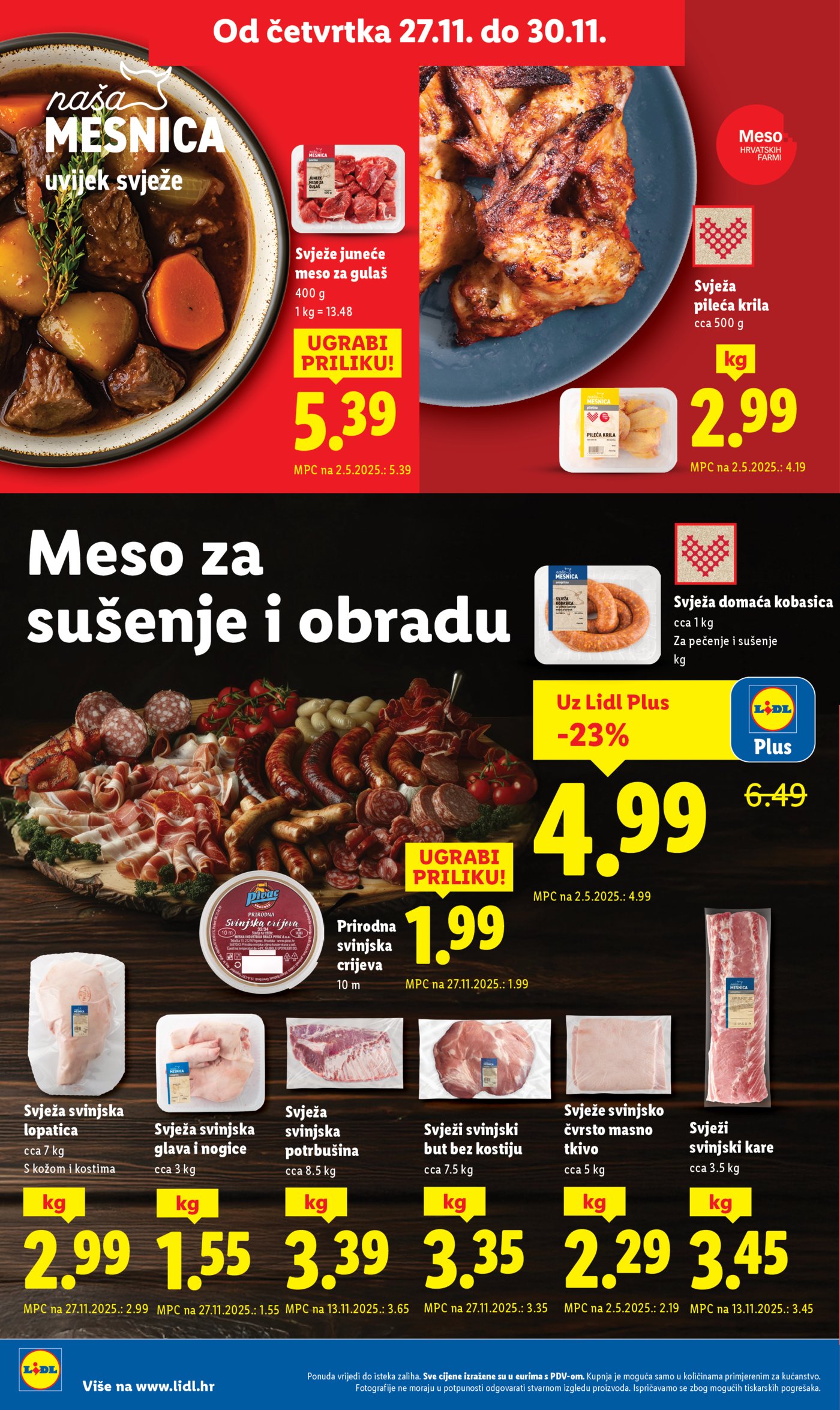 Lidl katalog super ponuda od četvrtka 27.11.-30.11.2025.