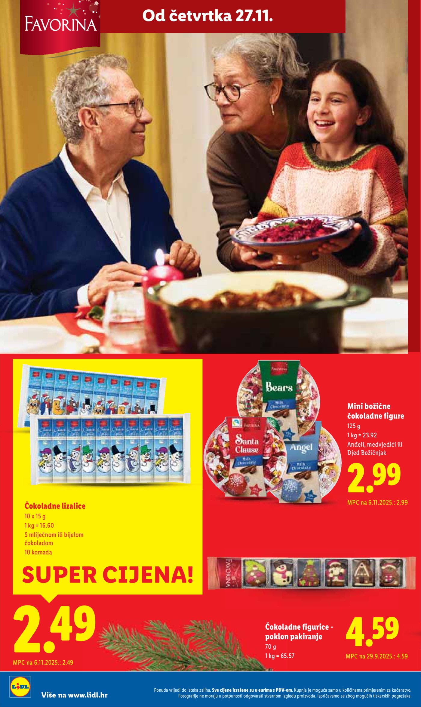 Lidl katalog super ponuda od četvrtka 27.11.-30.11.2025.
