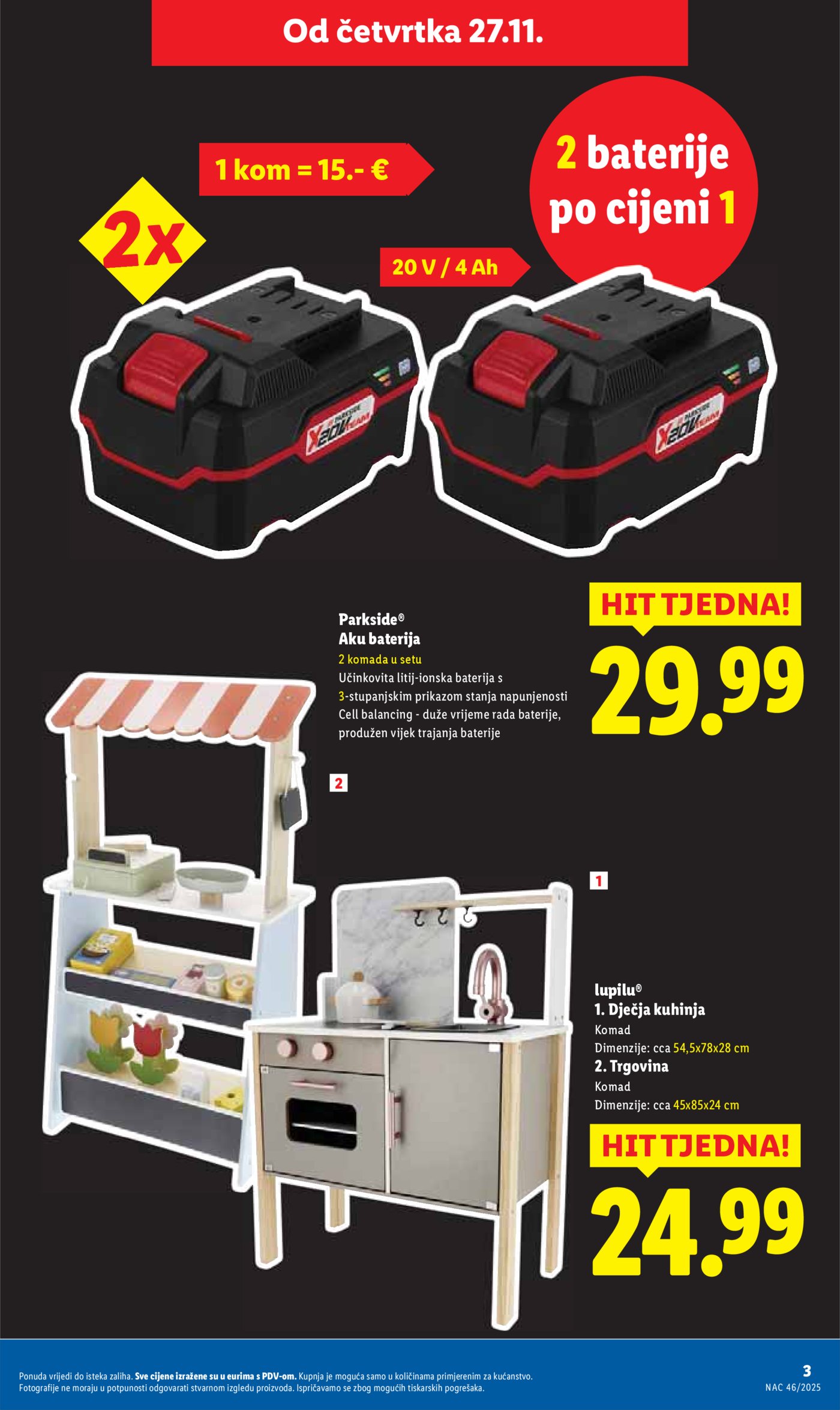 Lidl katalog super ponuda od četvrtka 27.11.-30.11.2025.