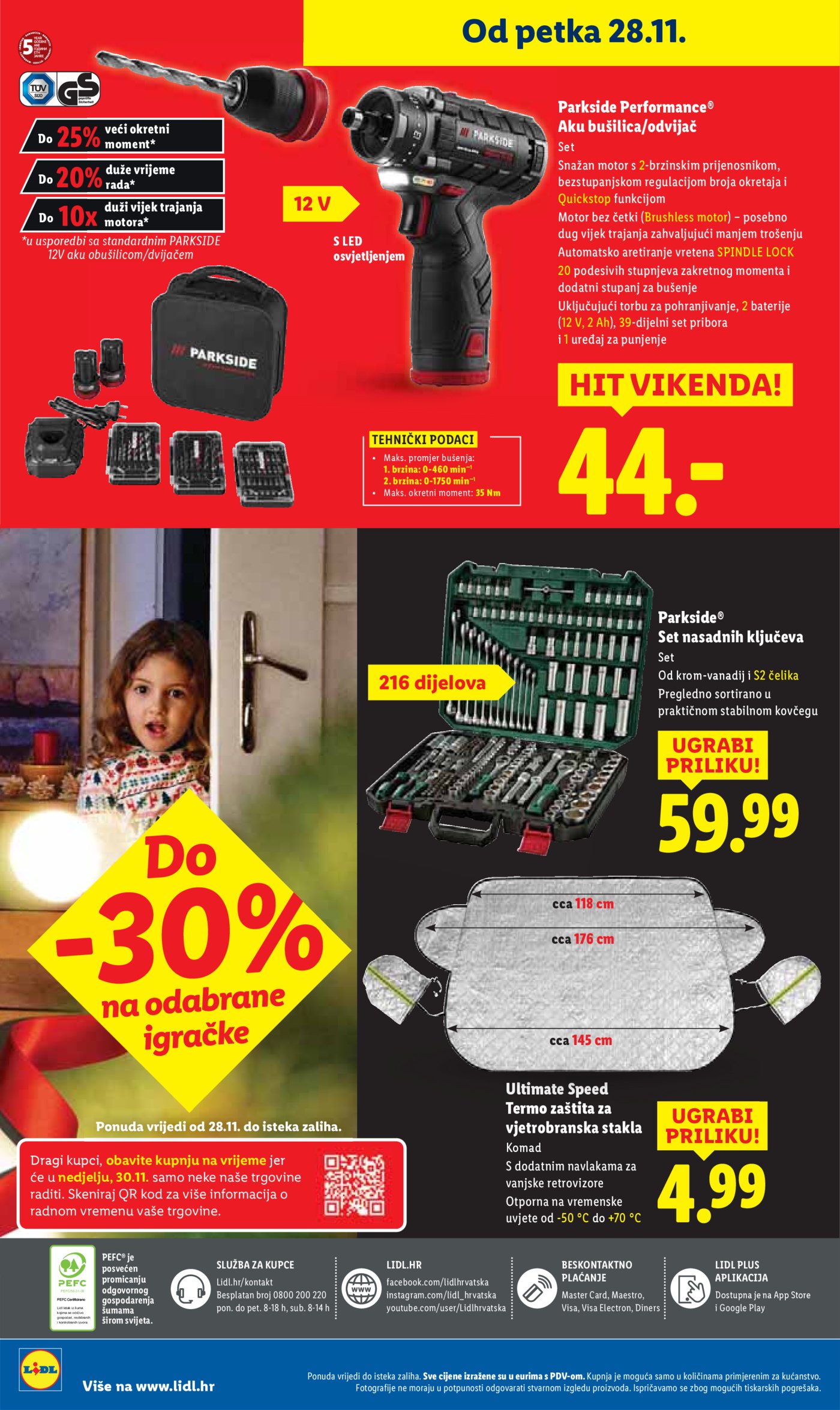 Lidl katalog super ponuda od četvrtka 27.11.-30.11.2025.