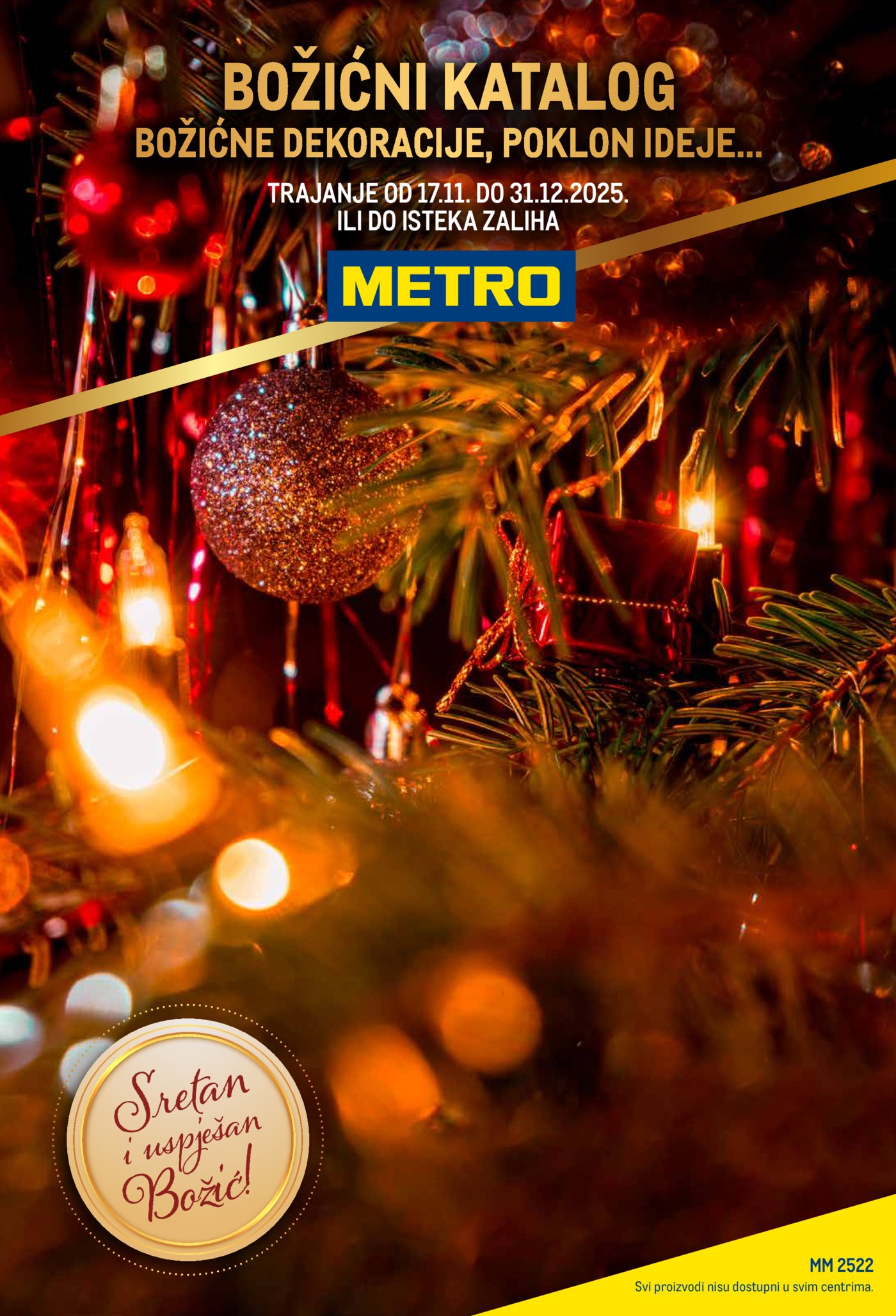 Metro Božićni katalog 17.11.2025.-31.12.2025.