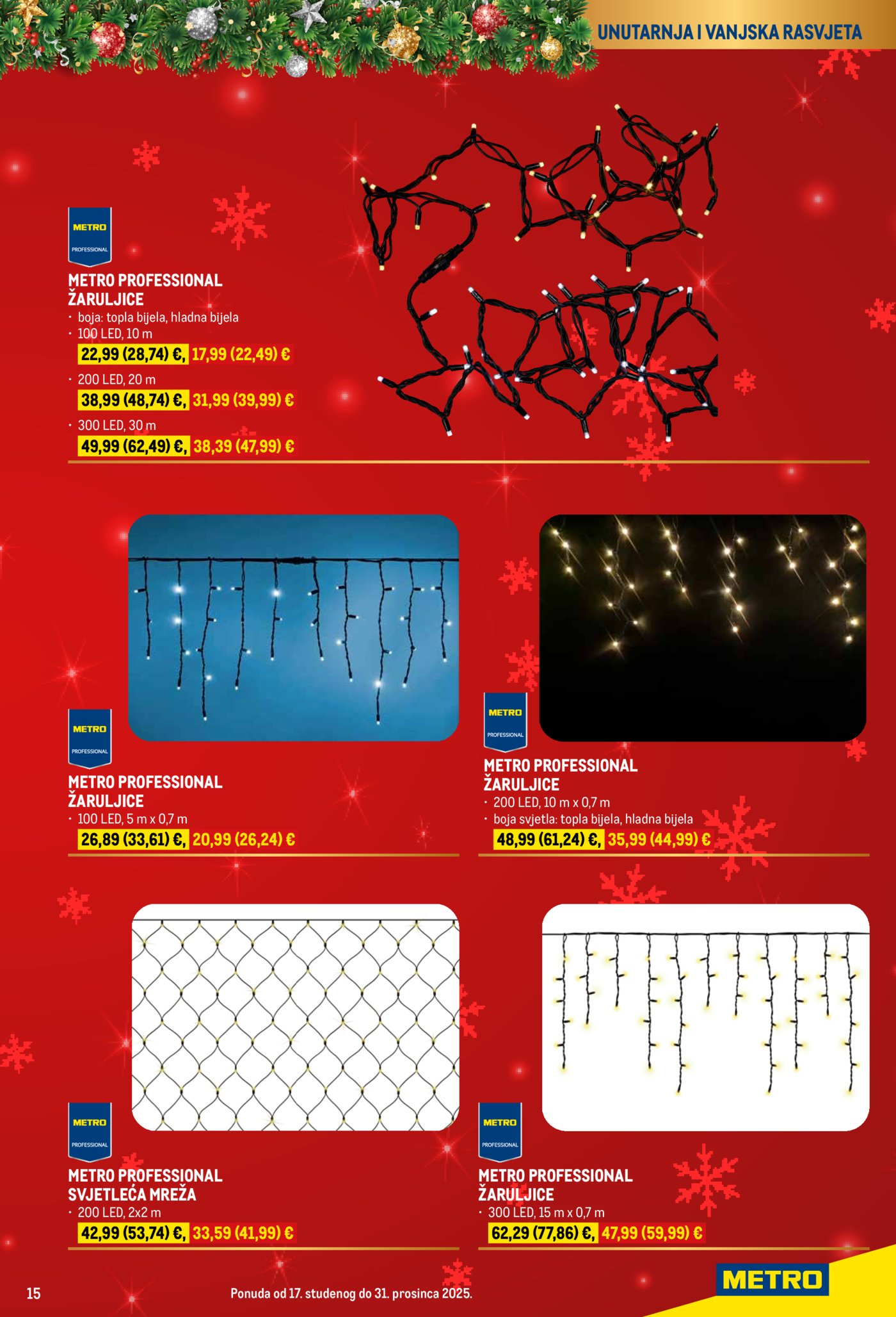 Metro Božićni katalog 17.11.2025.-31.12.2025.