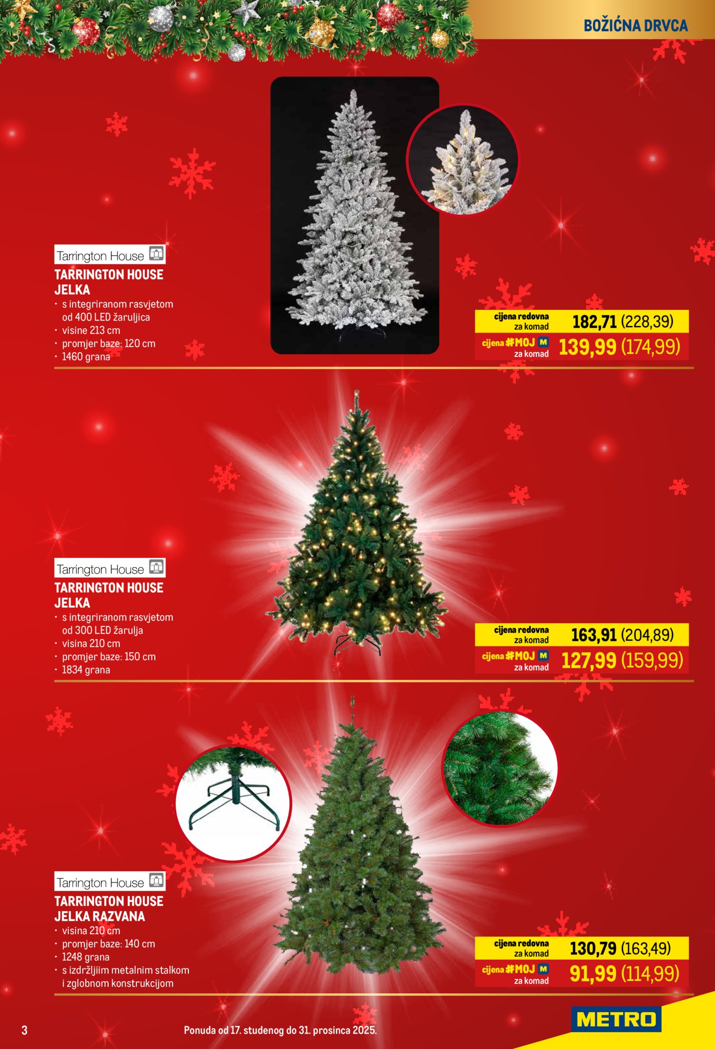 Metro Božićni katalog 17.11.2025.-31.12.2025.