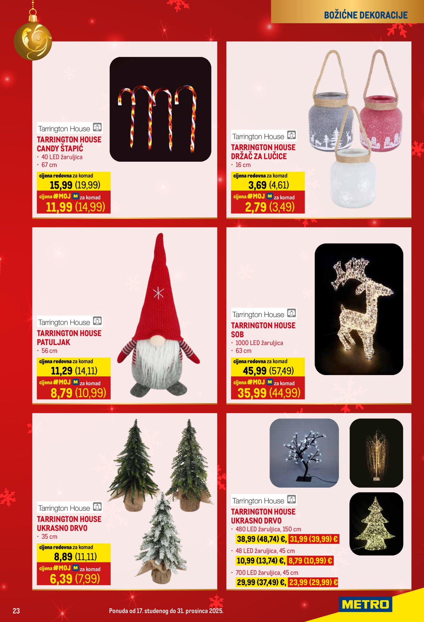 Metro Božićni katalog 17.11.2025.-31.12.2025.